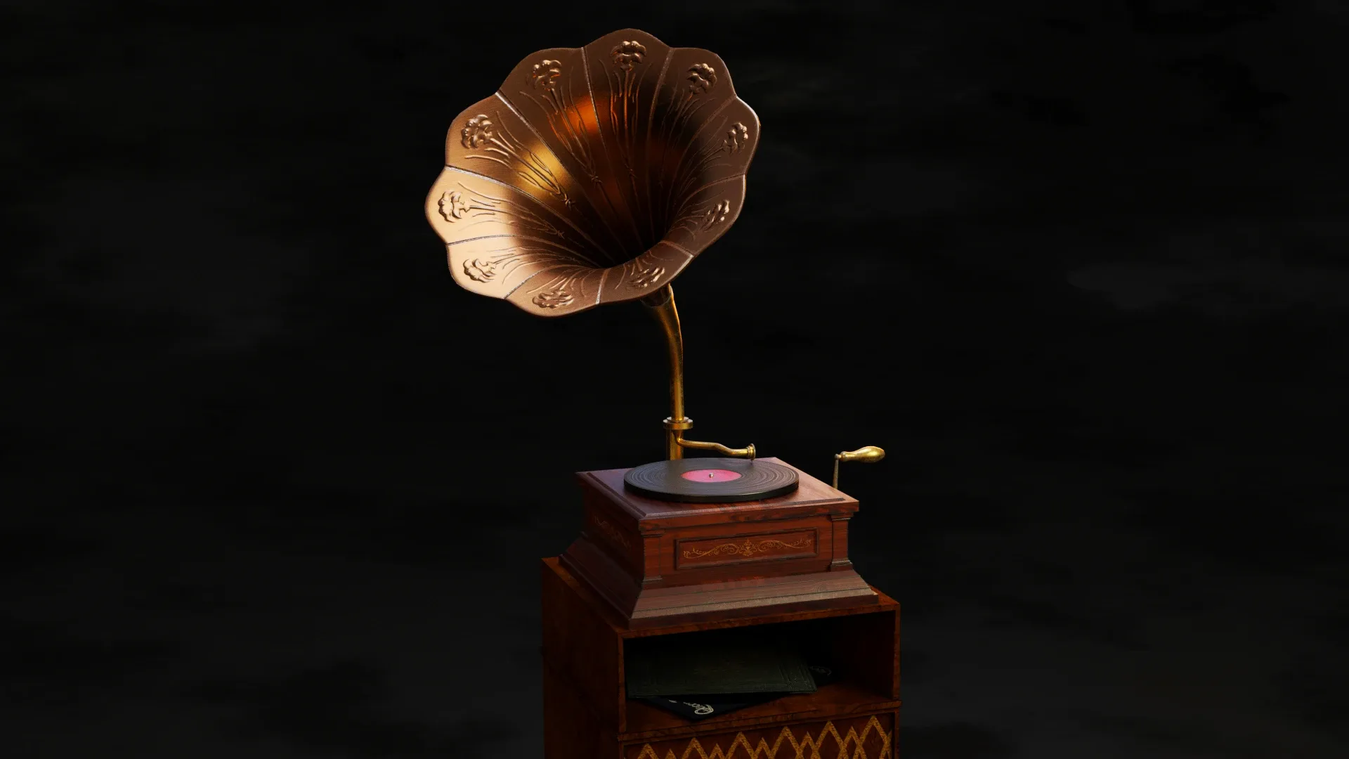 Gramophone Antique Gramophone