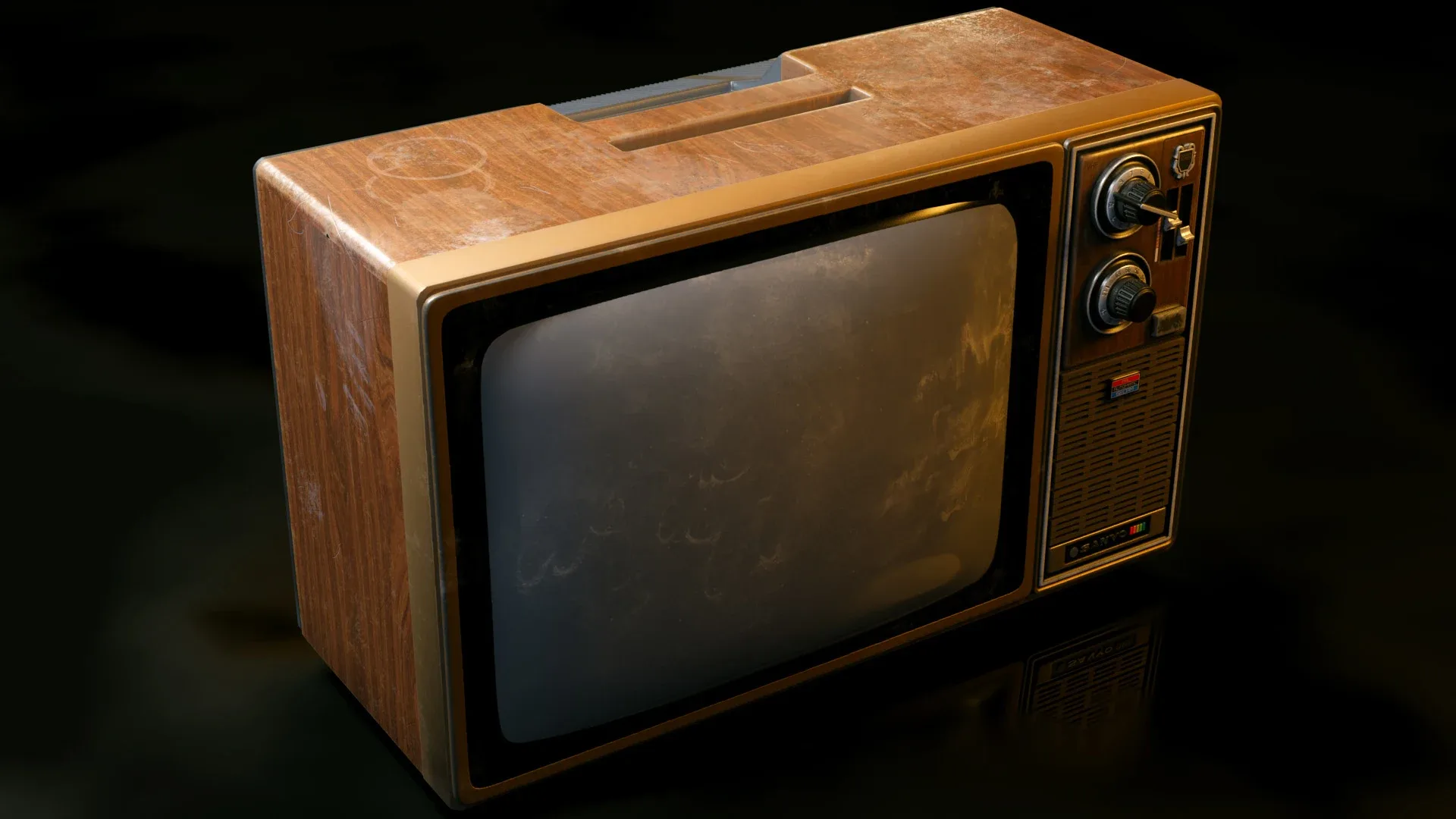 Antique TV Old Television