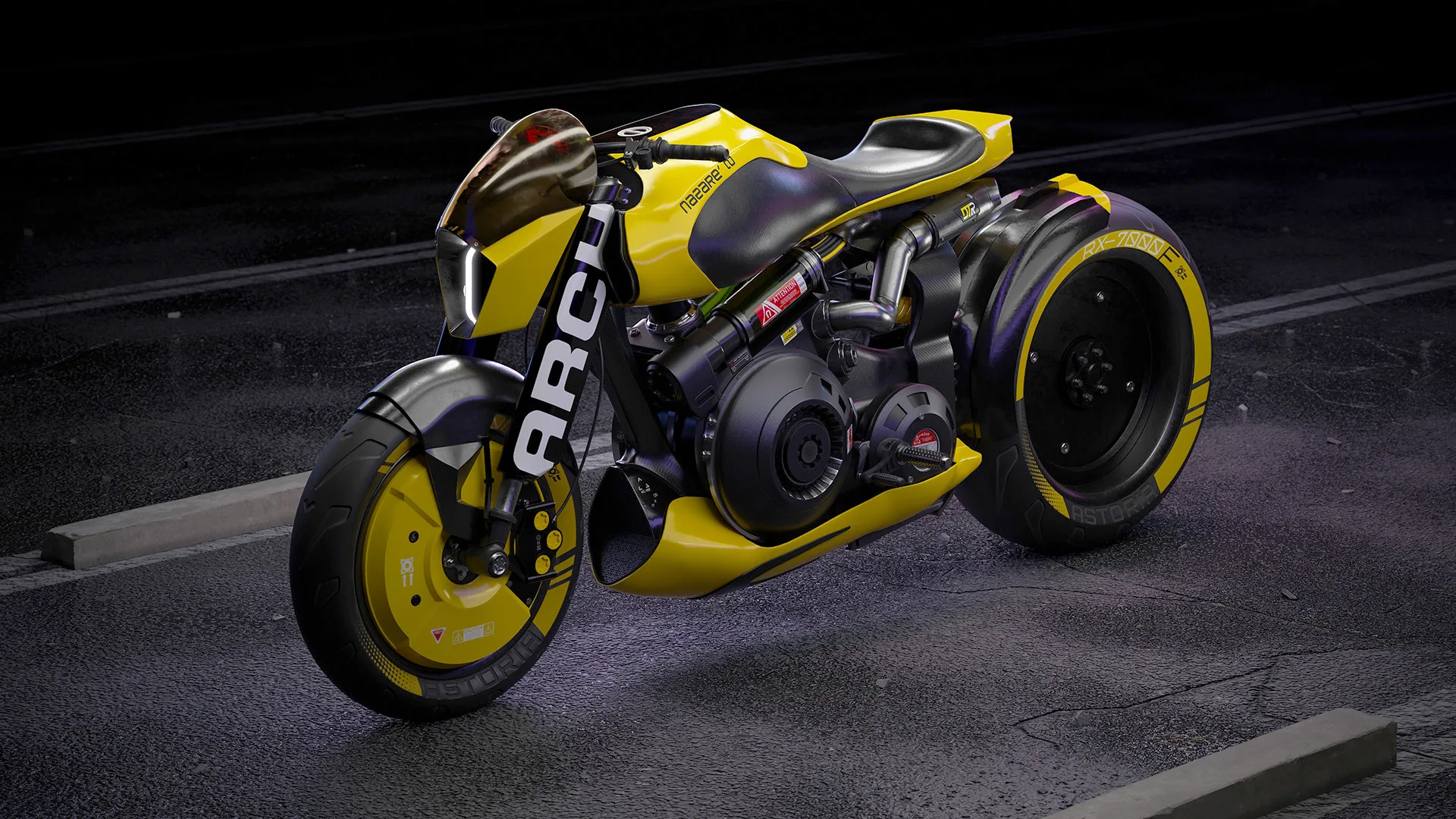 Cyberpunk ARCH Motorcycle