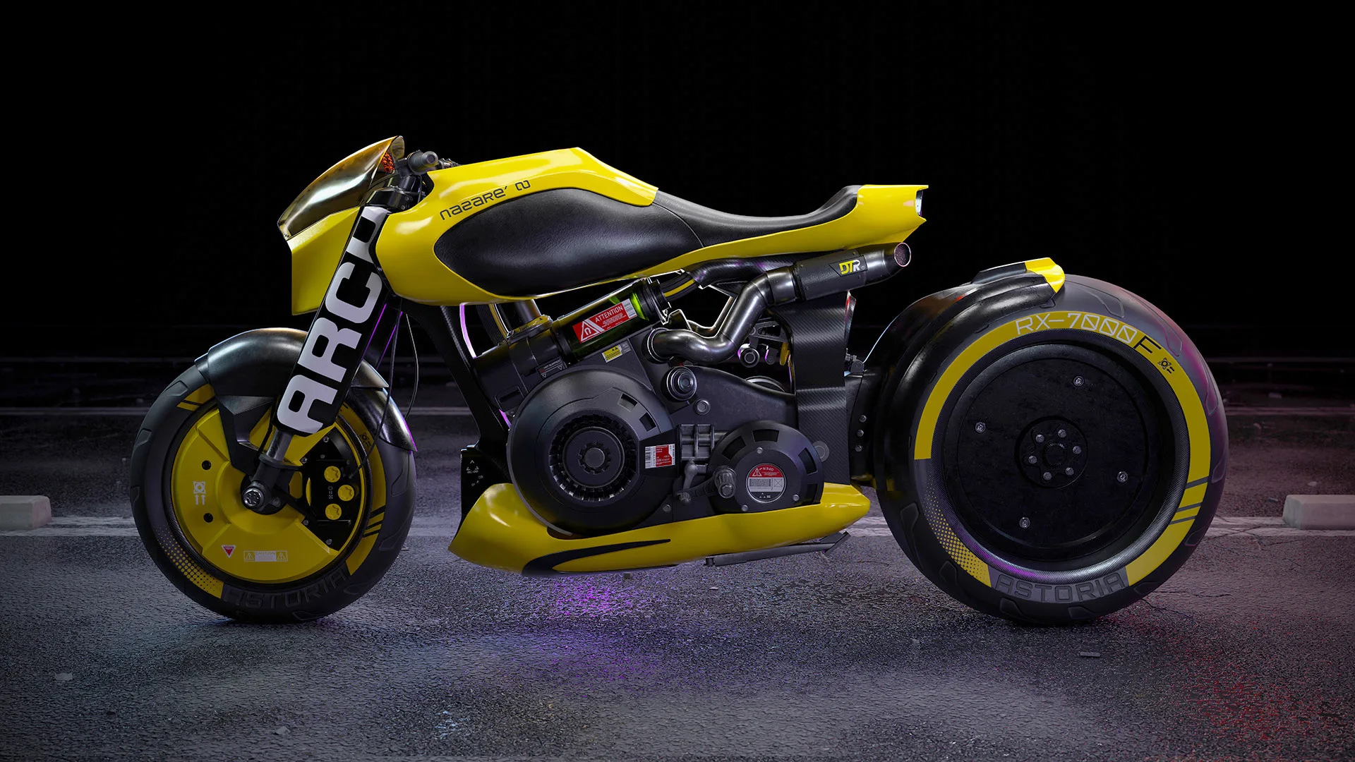 Cyberpunk ARCH Motorcycle