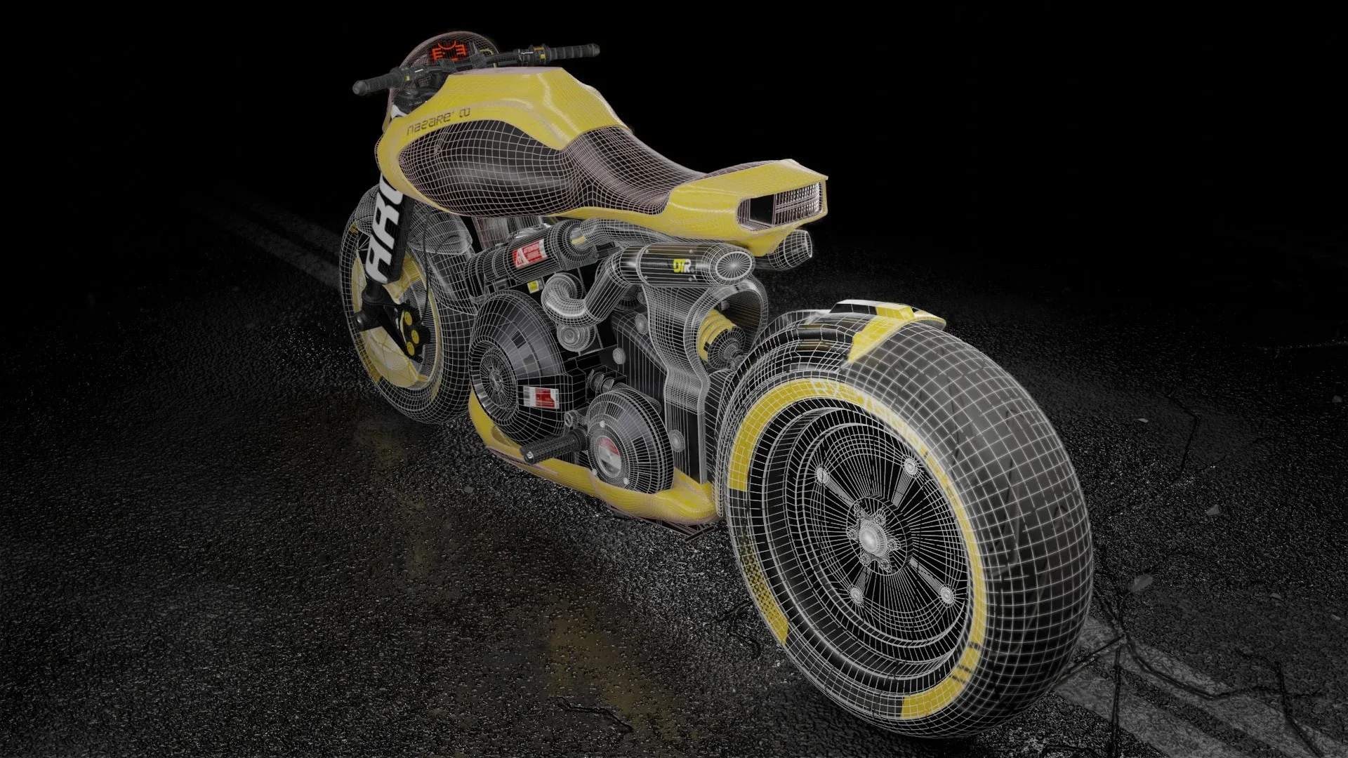 Cyberpunk ARCH Motorcycle