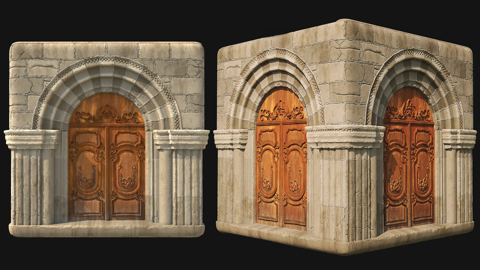 Medieval Stone Porch - Tutorial