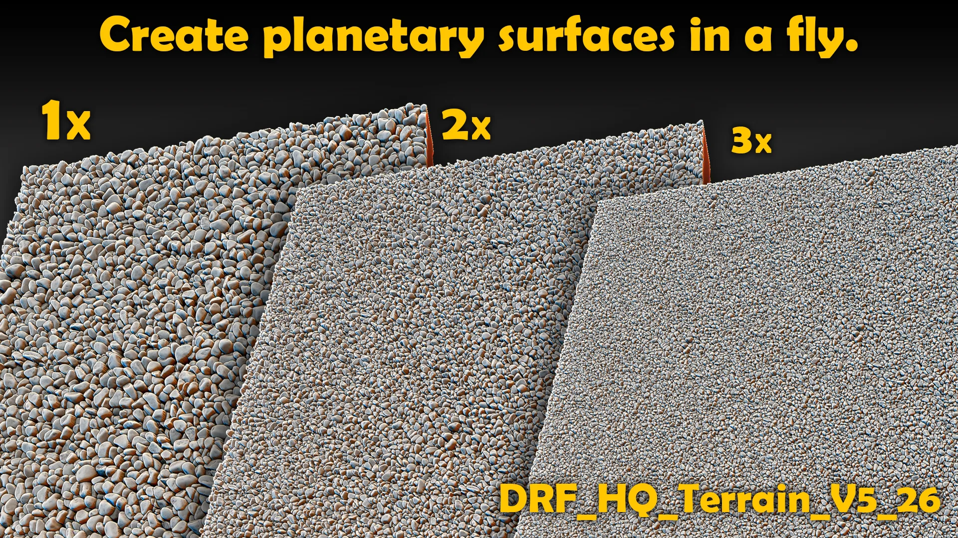 Ultra HQ Seamless Terrain / Rocks Sculpt brushes + Alpha/Height maps set Vol.5