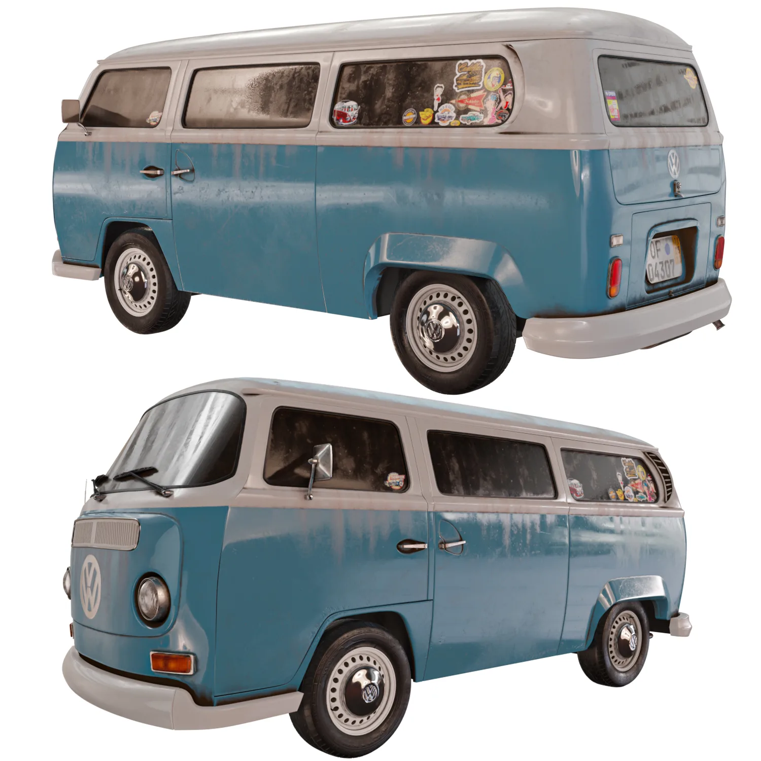 1971 Volkswagen Bus Type 2 Flippednormals 8117