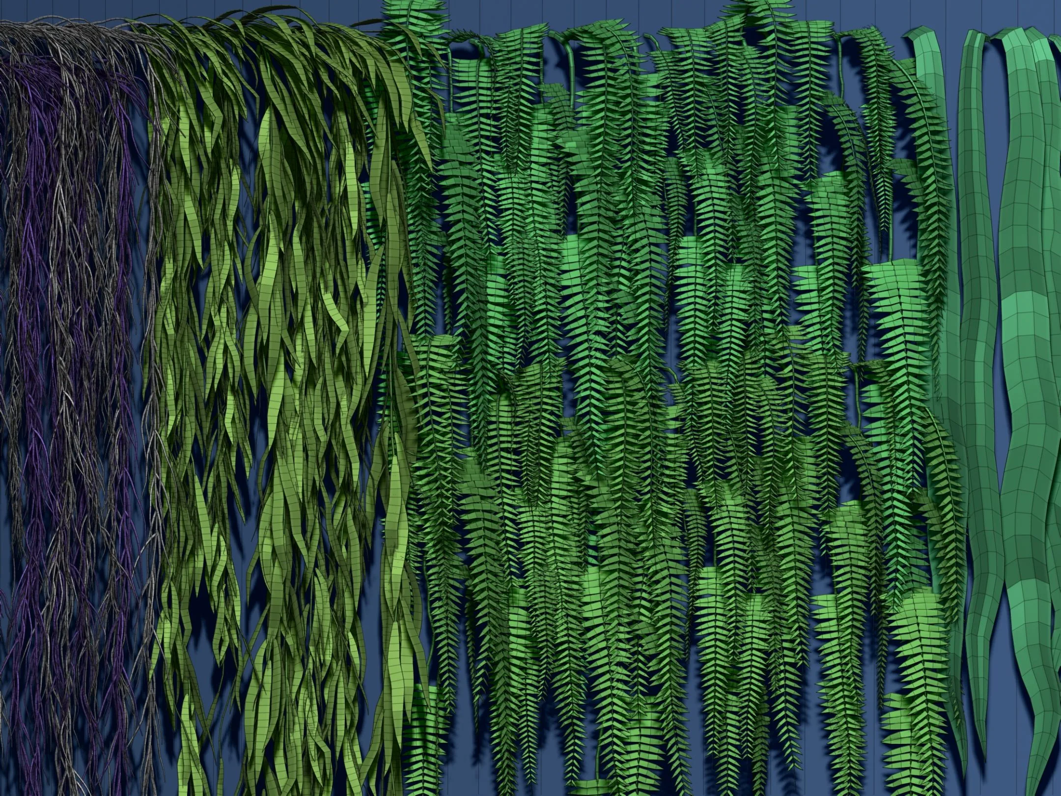 26 Hanging Plant IMM Brushes for Zbrush