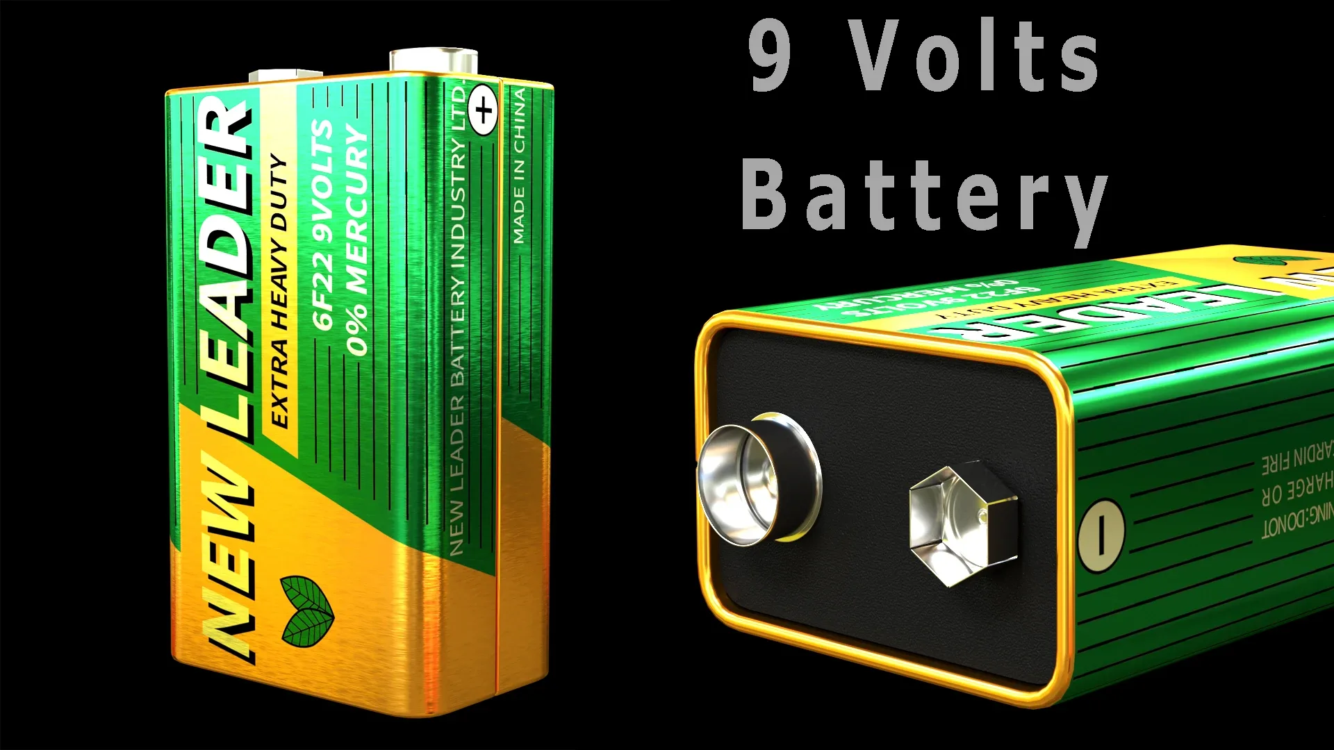 9 Volts Battery
