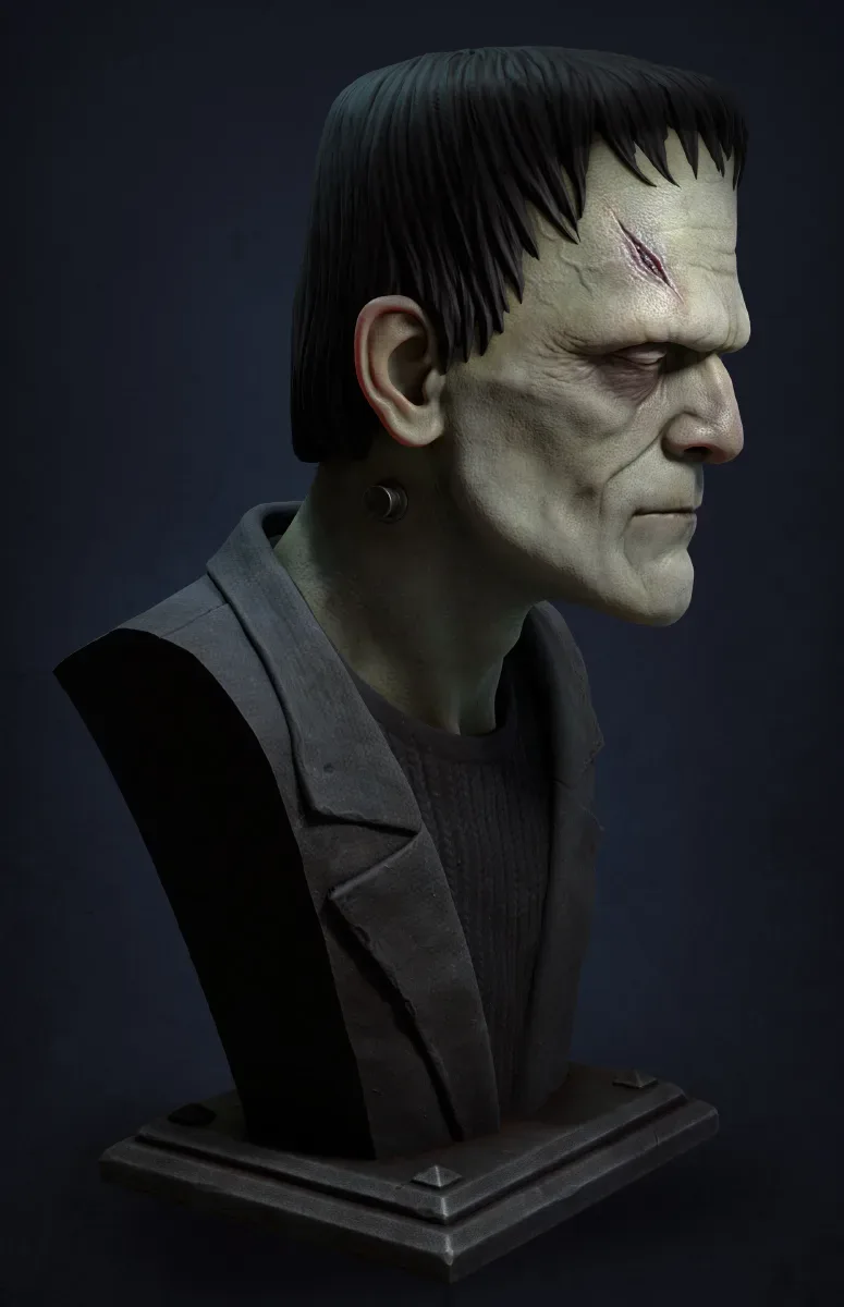 Frankenstein's Monster Bust