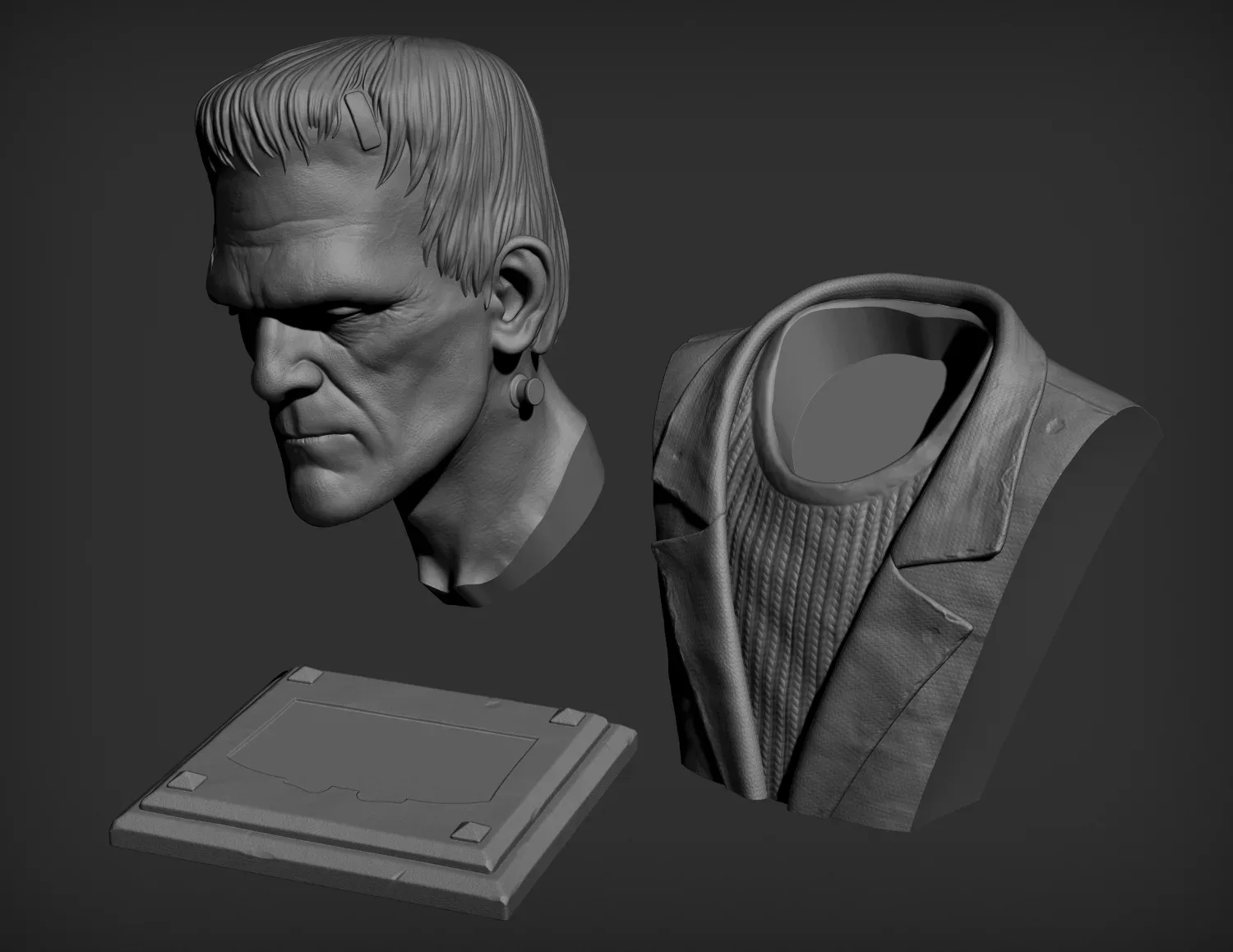 Frankenstein's Monster Bust