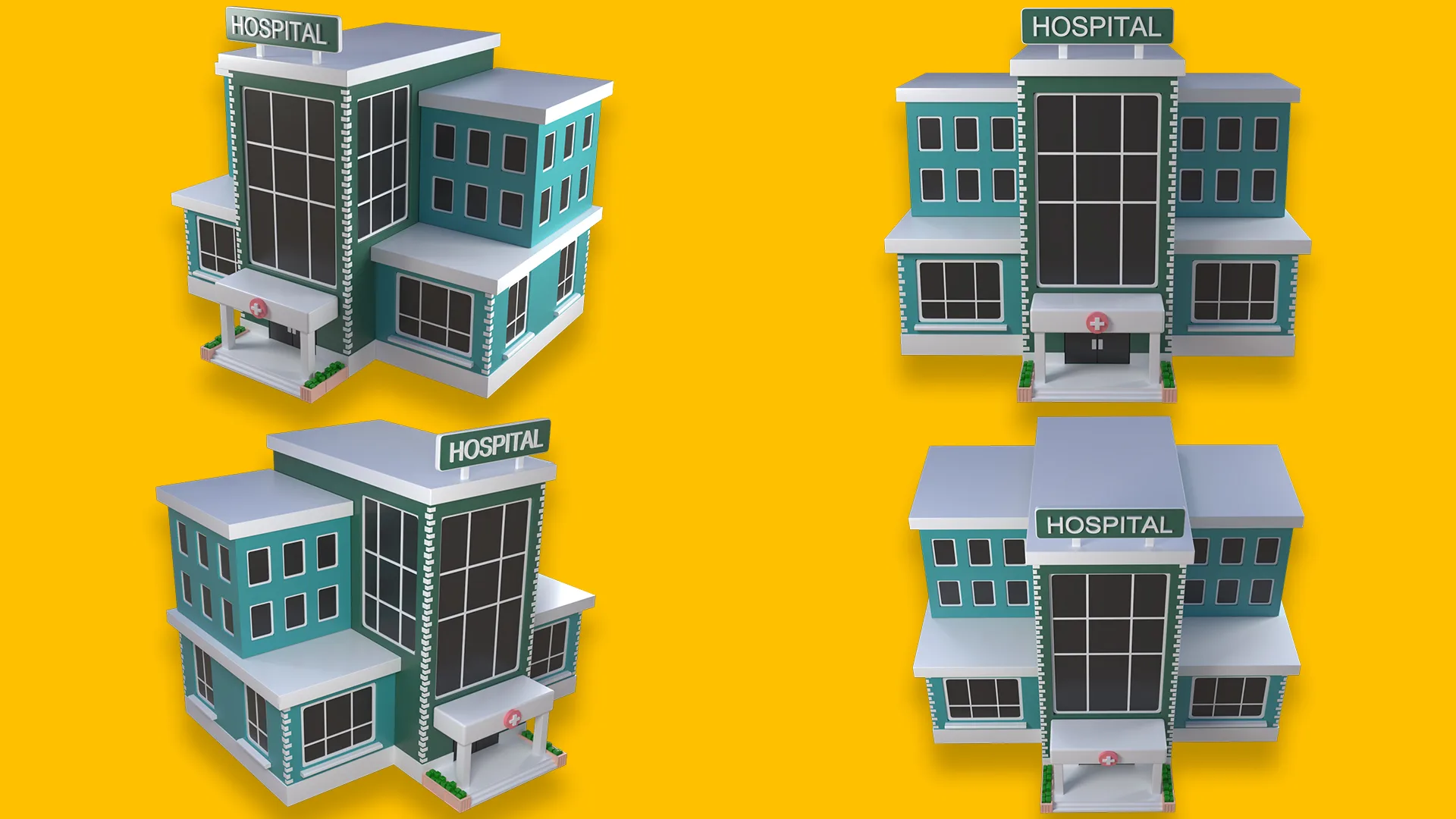 Low Poly City Pack