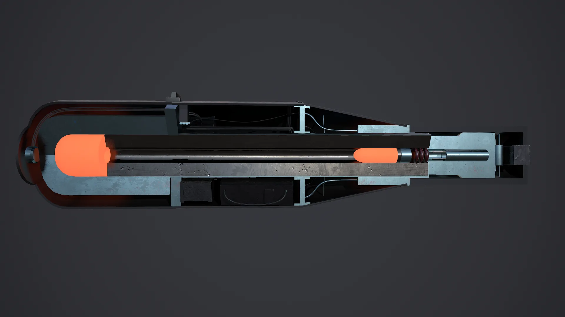 LittleBoy Atomic Bomb Cross Section