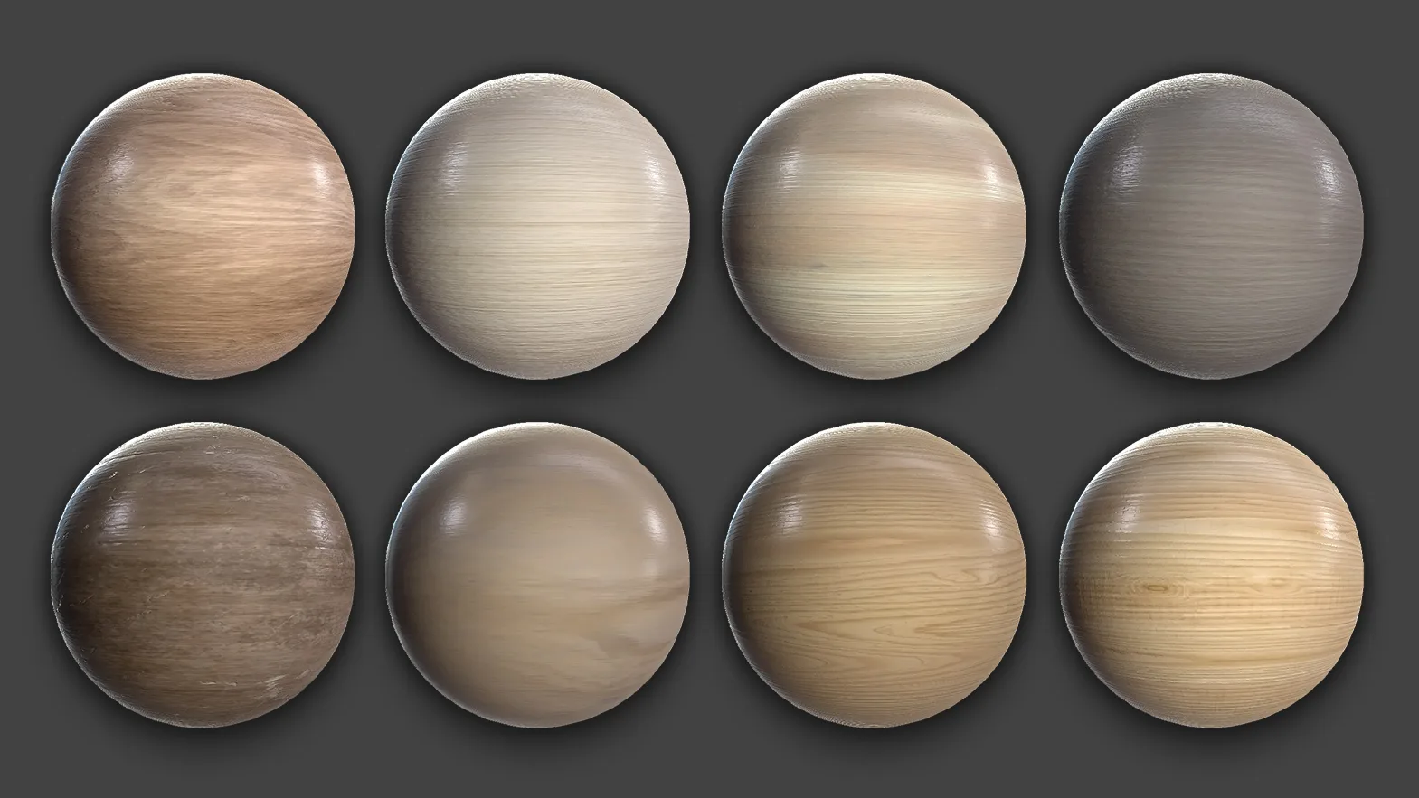 24 PBR Wood Substance Smart Material (.spsm)