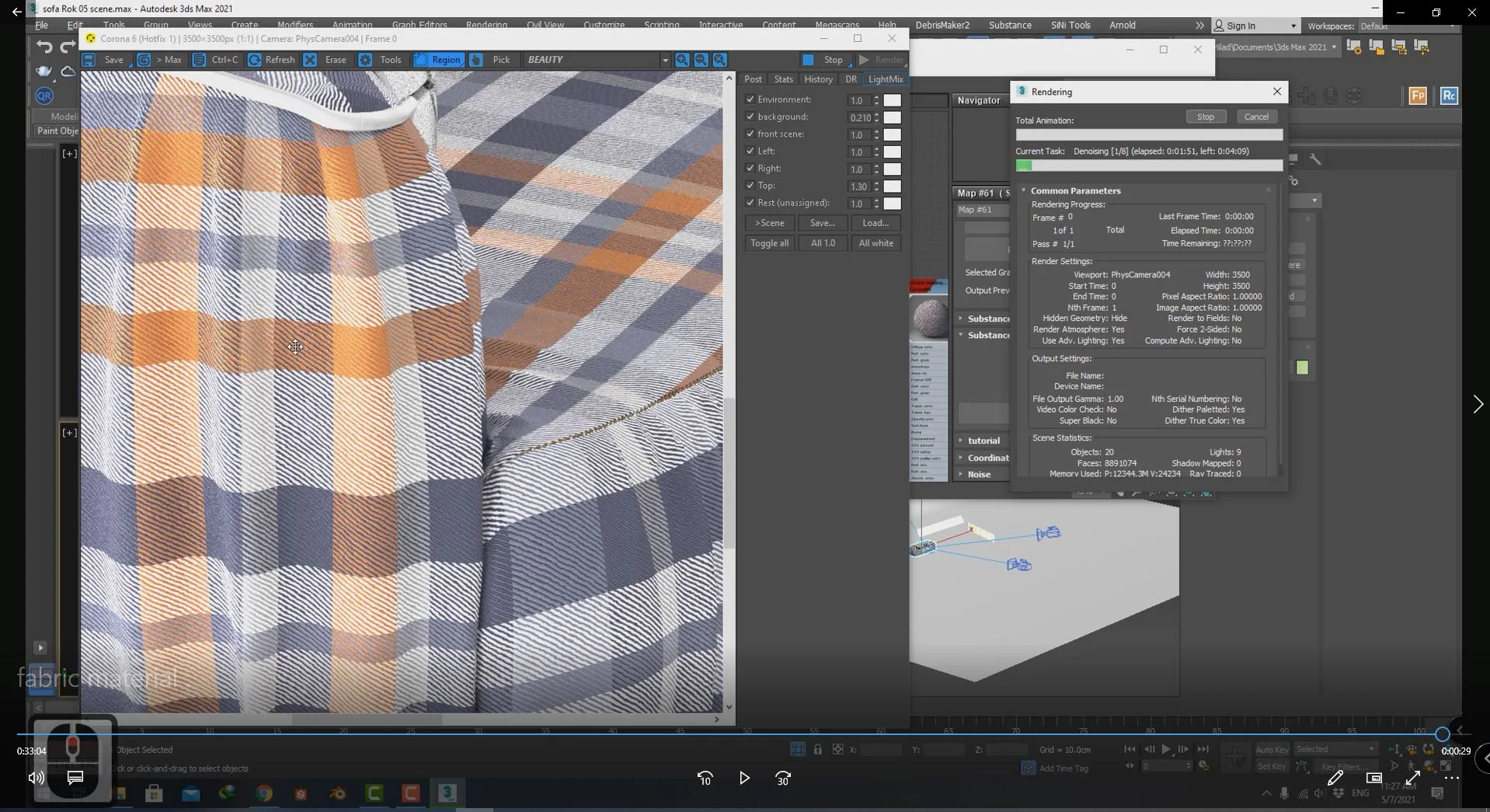 How to Create Fabric Material in Substance Designer