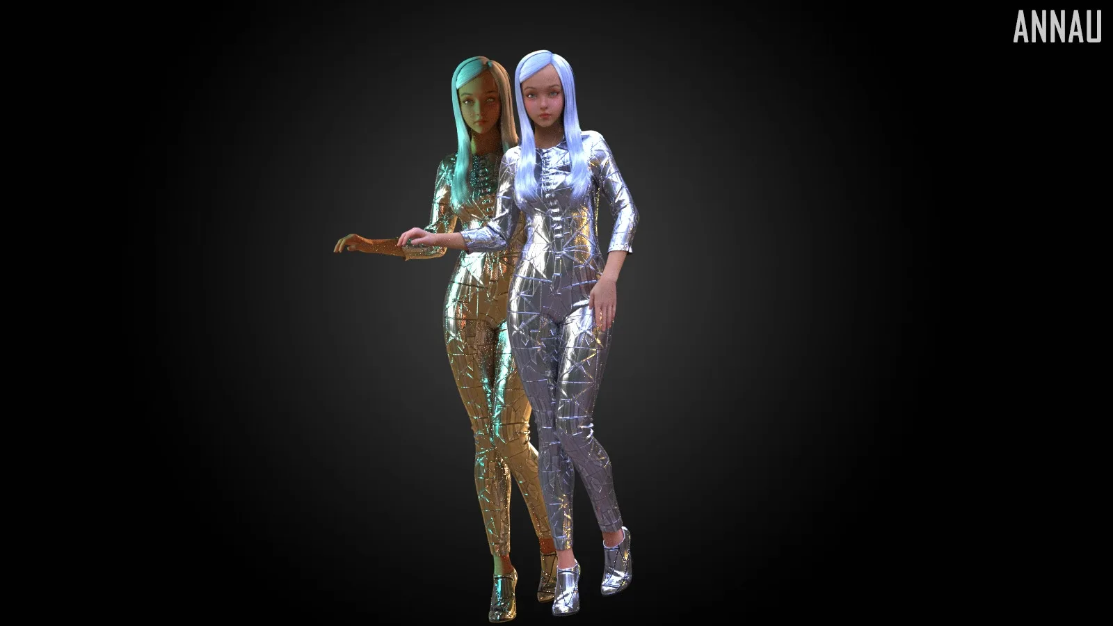 GENESIS 8 FEMALE: Fairy set | CLO3D| MD PROJECT: +OBJ+ | GLB+FBX