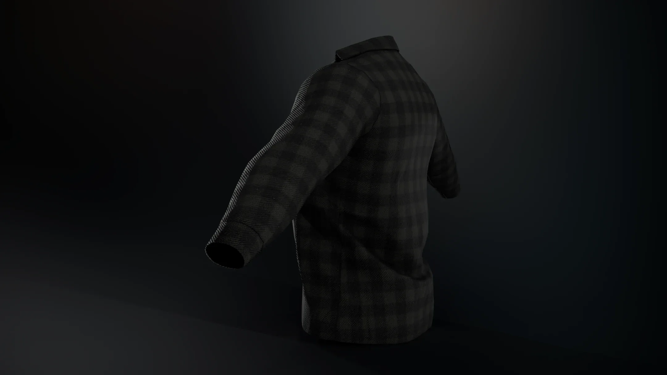 Black Flannel Shirt