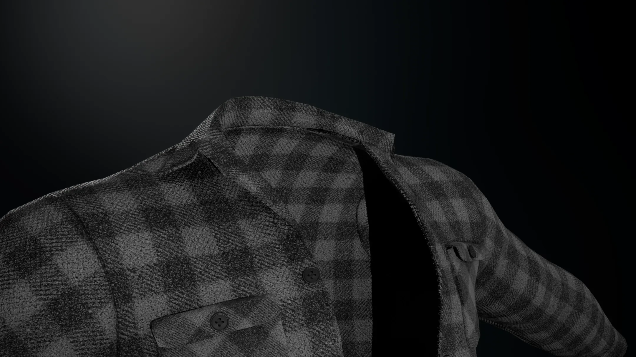 Gray Flannel Shirt