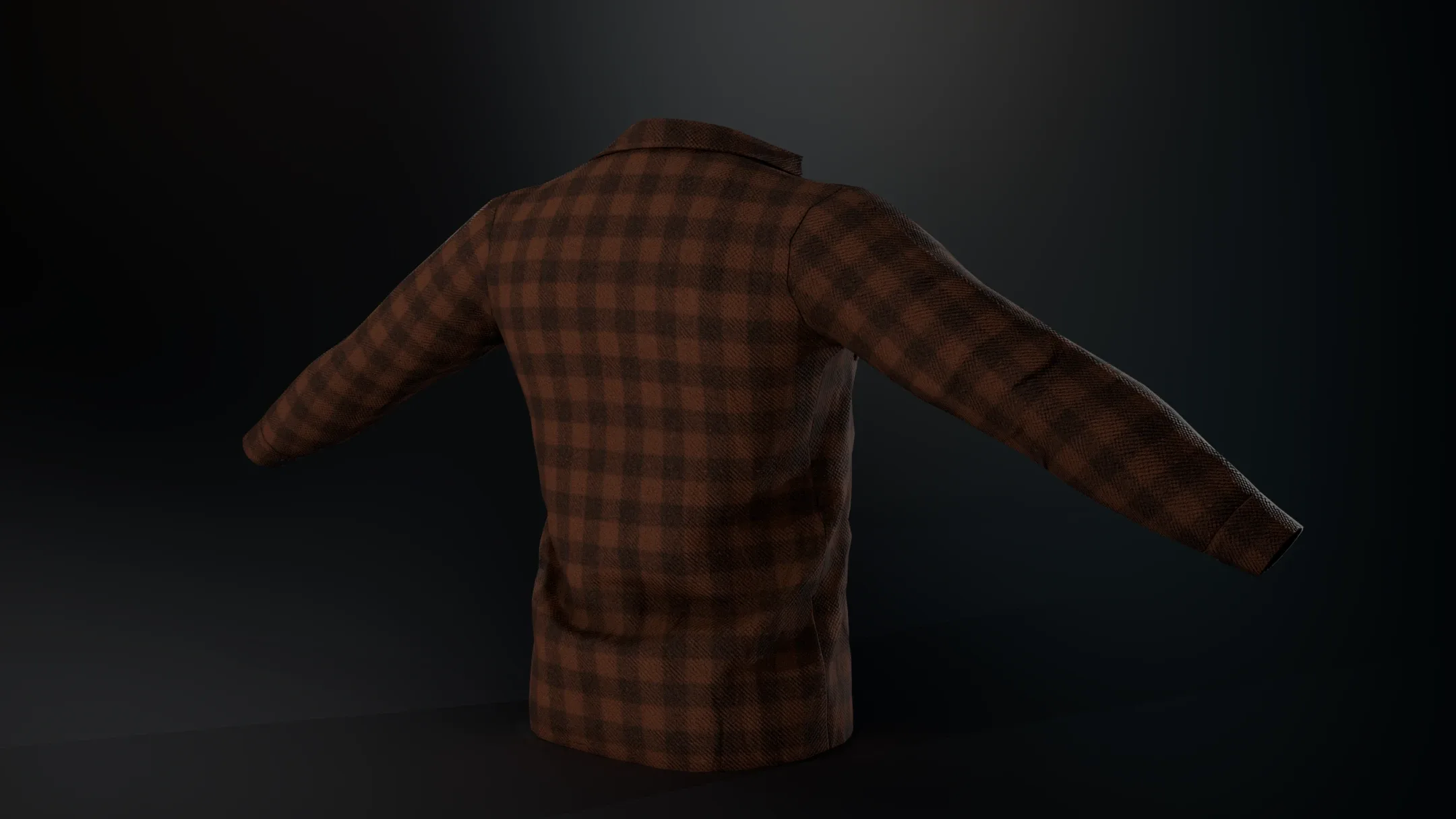 Brown Flannel Shirt