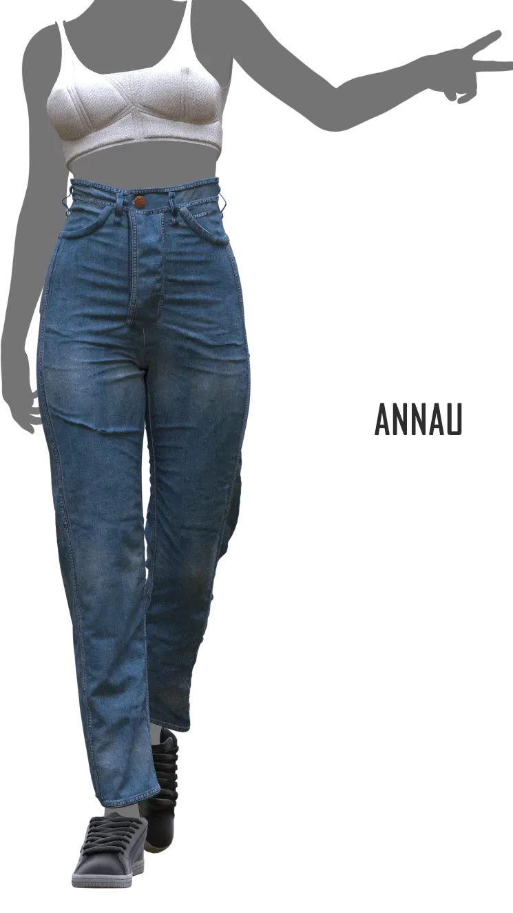 GENESIS 8 FEMALE: realistic jeans and top| CLO3D| MD PROJECT +OBJ