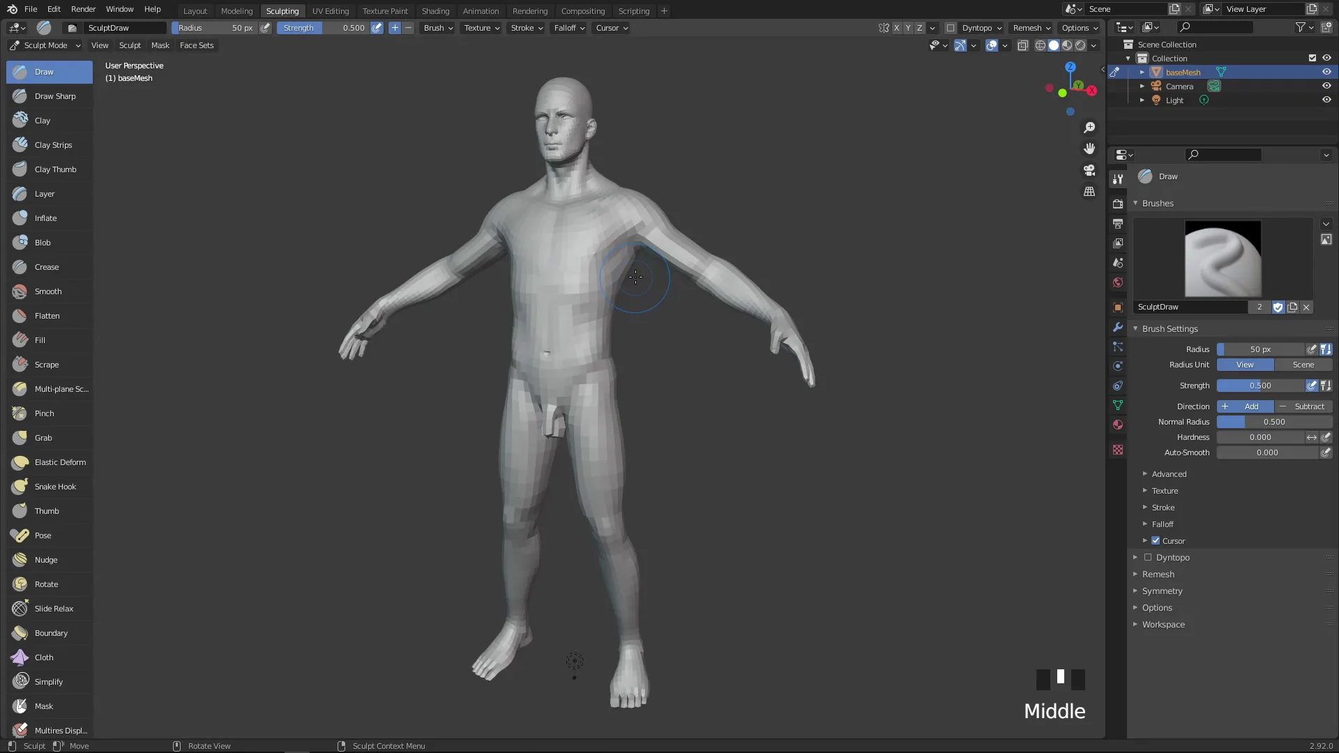 Introduction to Sculpting in Blender