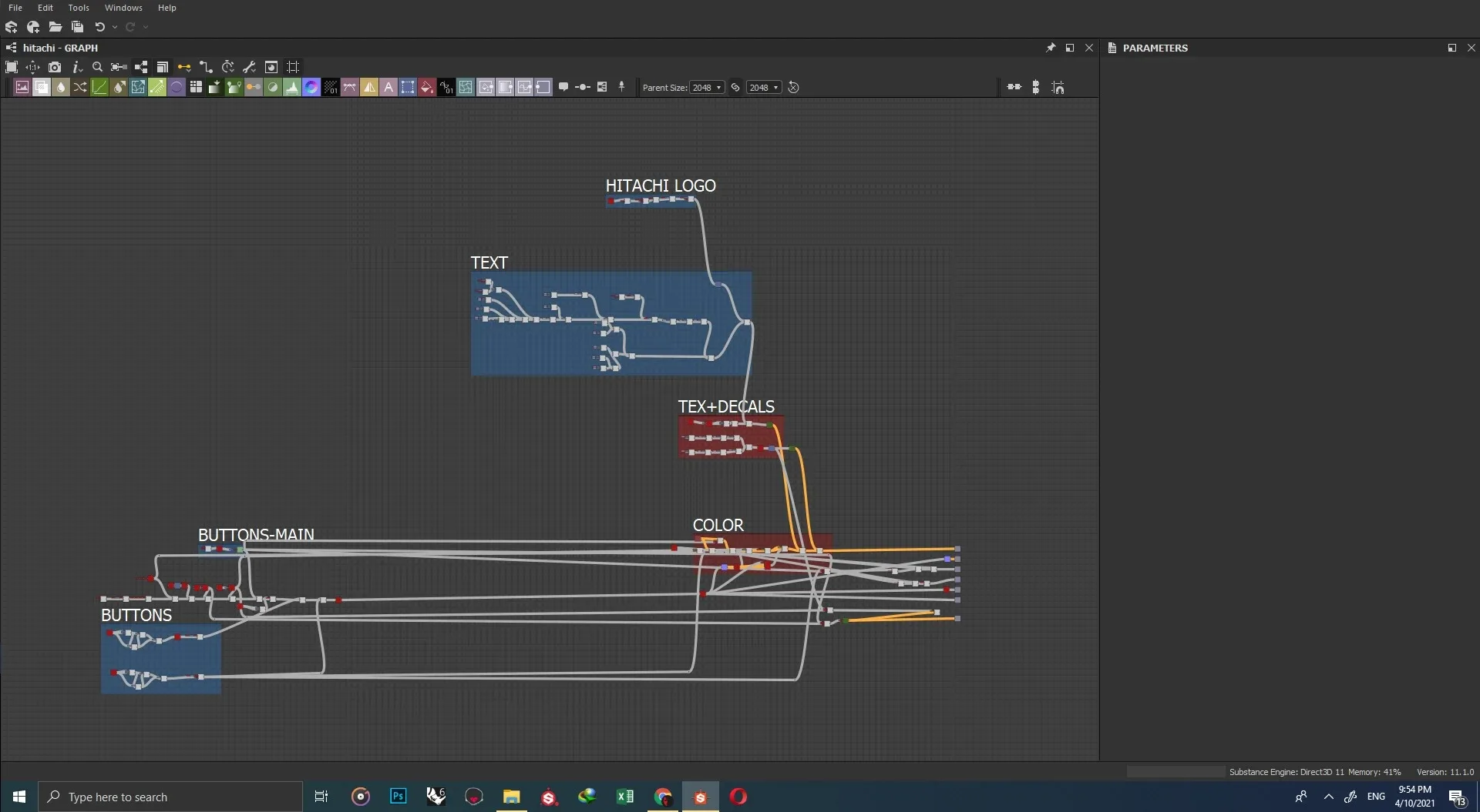 Creating a Stereo System in Substance Designer