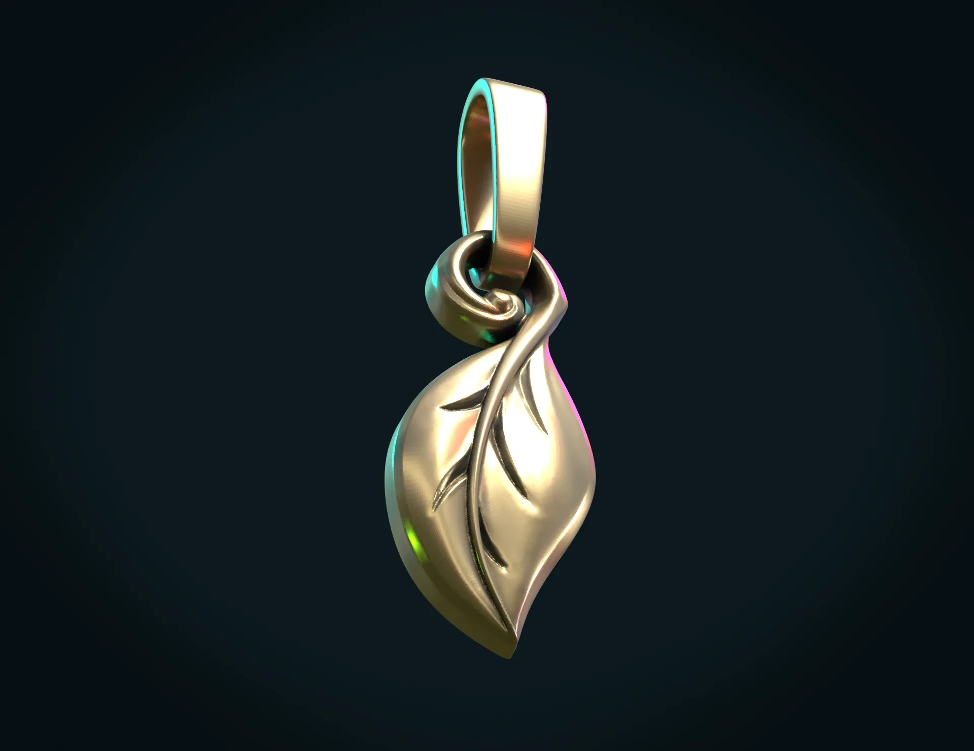 Leaf Pendant II