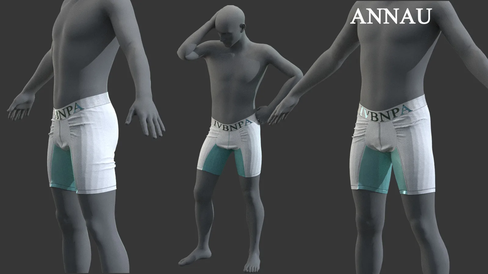 GENESIS 8 FEMALE|MALE: LINGERIE, UNDERWEAR SET| CLO3D| MARVELOUS DESIGNER PROJECT +OBJ+FBX