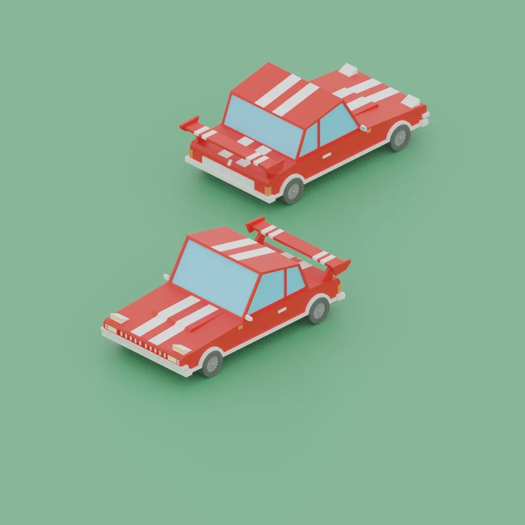 Low Poly - Stylized Vehicles