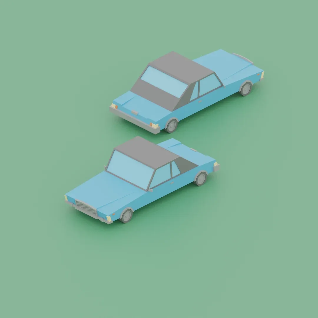 Low Poly - Stylized Vehicles