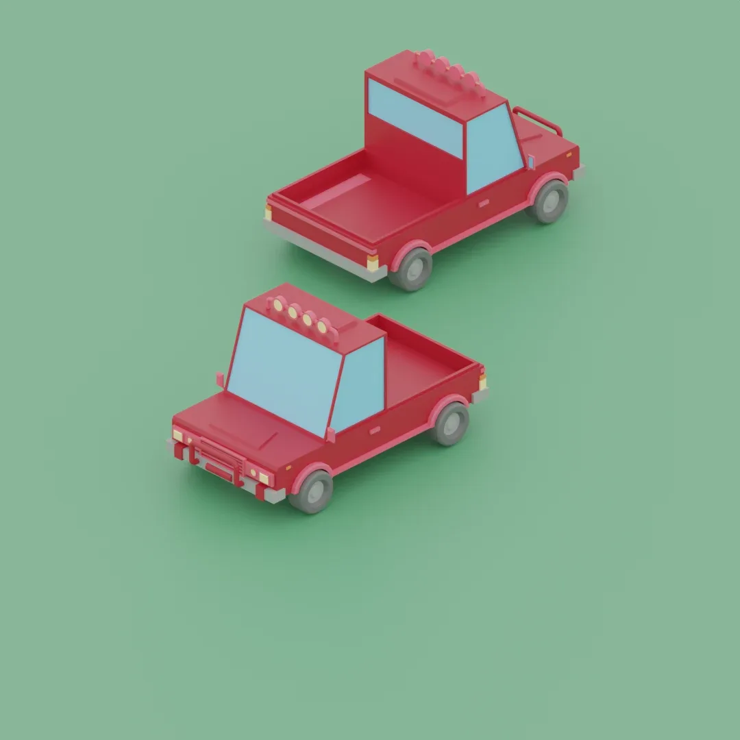 Low Poly - Stylized Vehicles