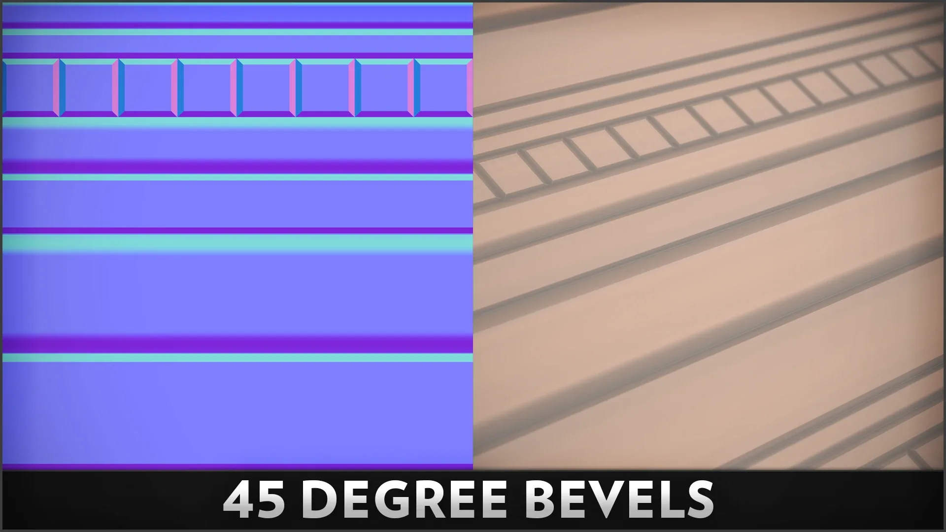 45 Degree Bevel Substance Designer Node