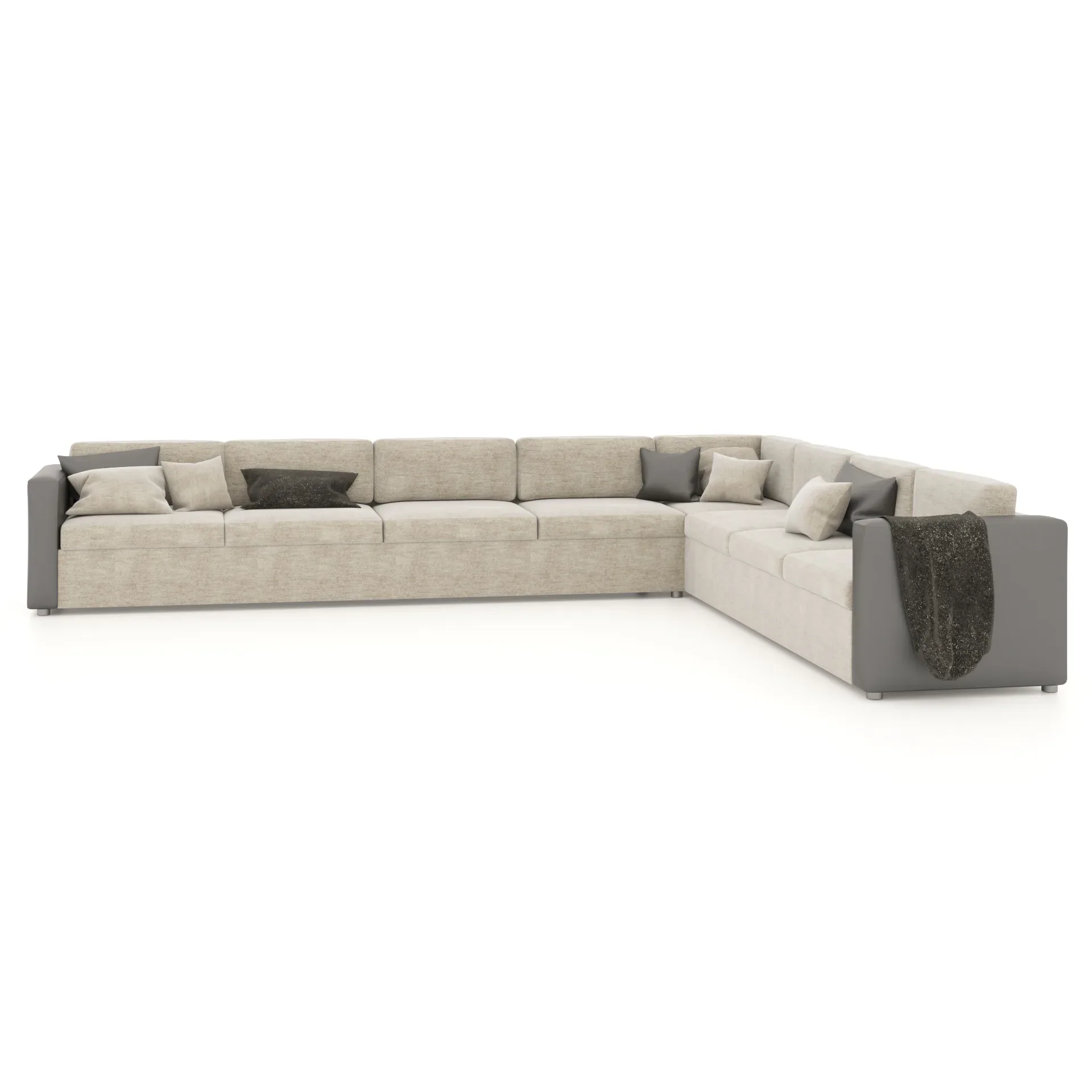 Long Corner Sofa