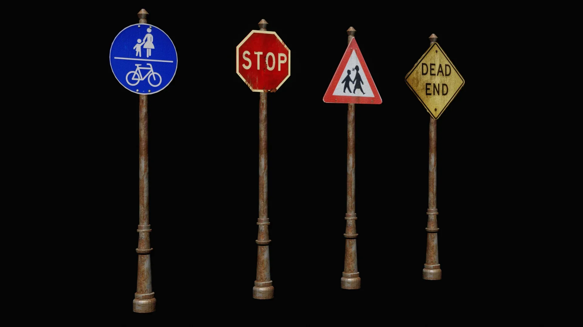 Rusted Street Sign