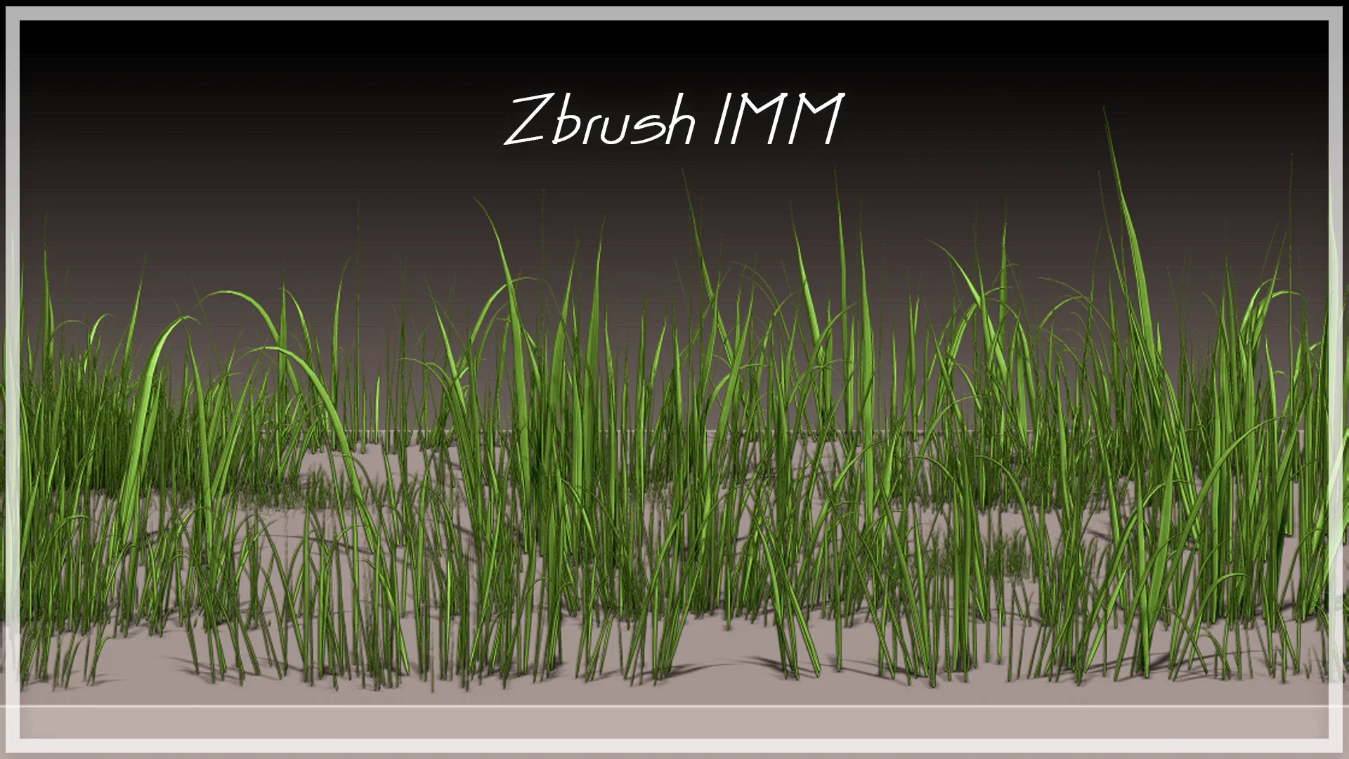 Grass Brush IMM+Obj