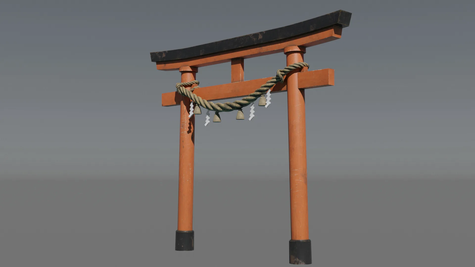 Japanese Red Torii Gate