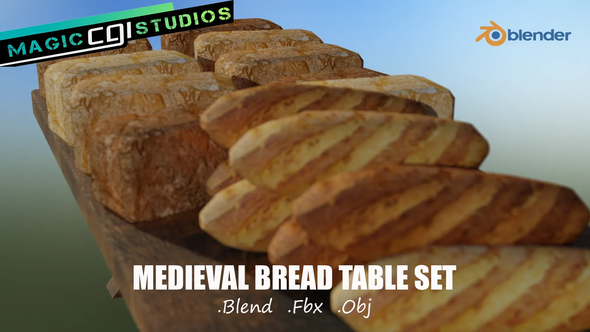 Medieval Bread Table Set