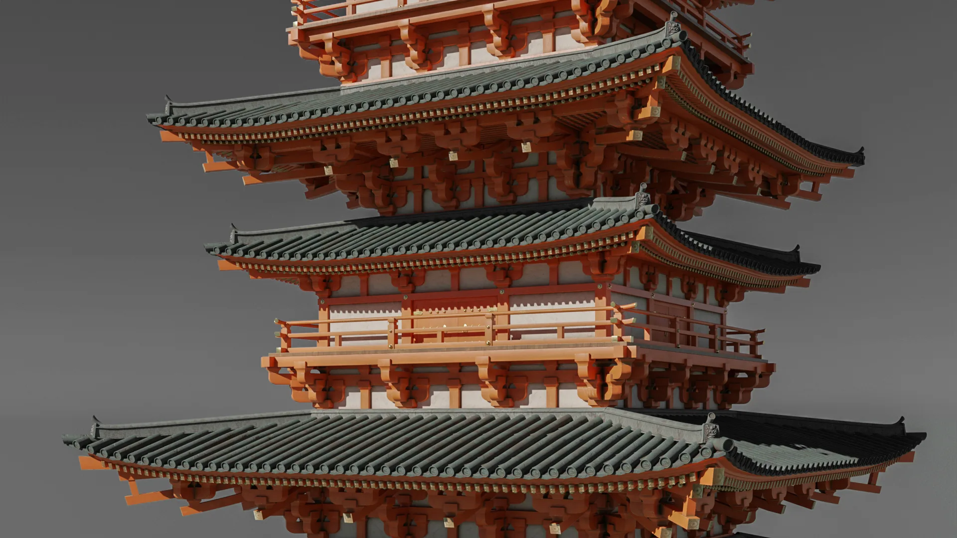 Japanese Modular Pagoda