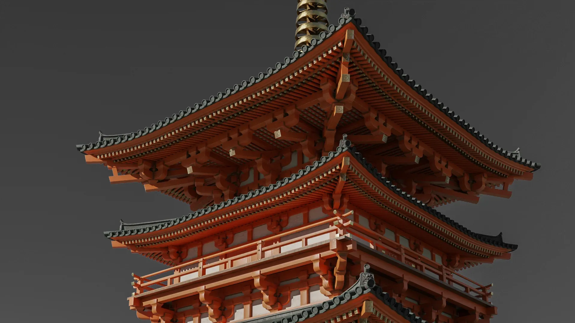 Japanese Modular Pagoda