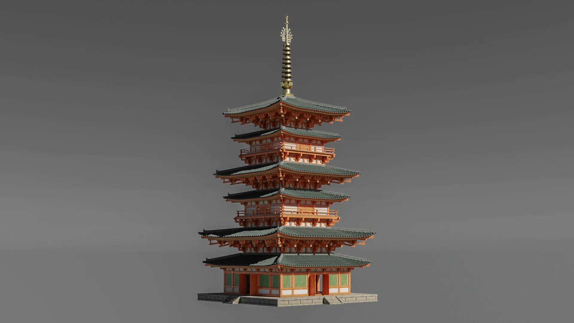 Japanese Modular Pagoda