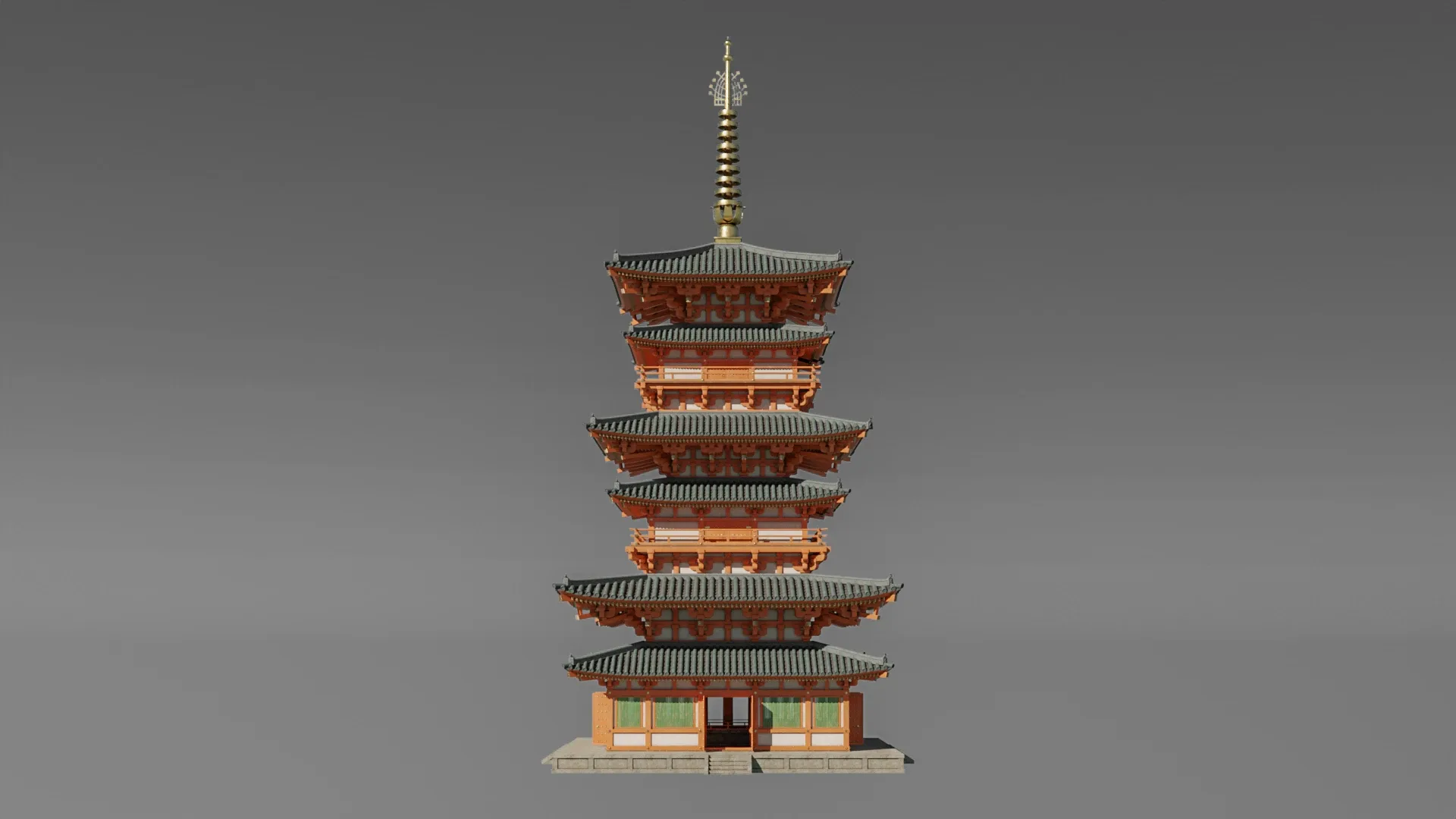 Japanese Modular Pagoda