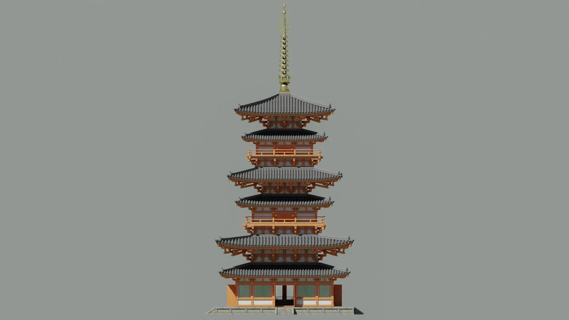 Japanese Modular Pagoda