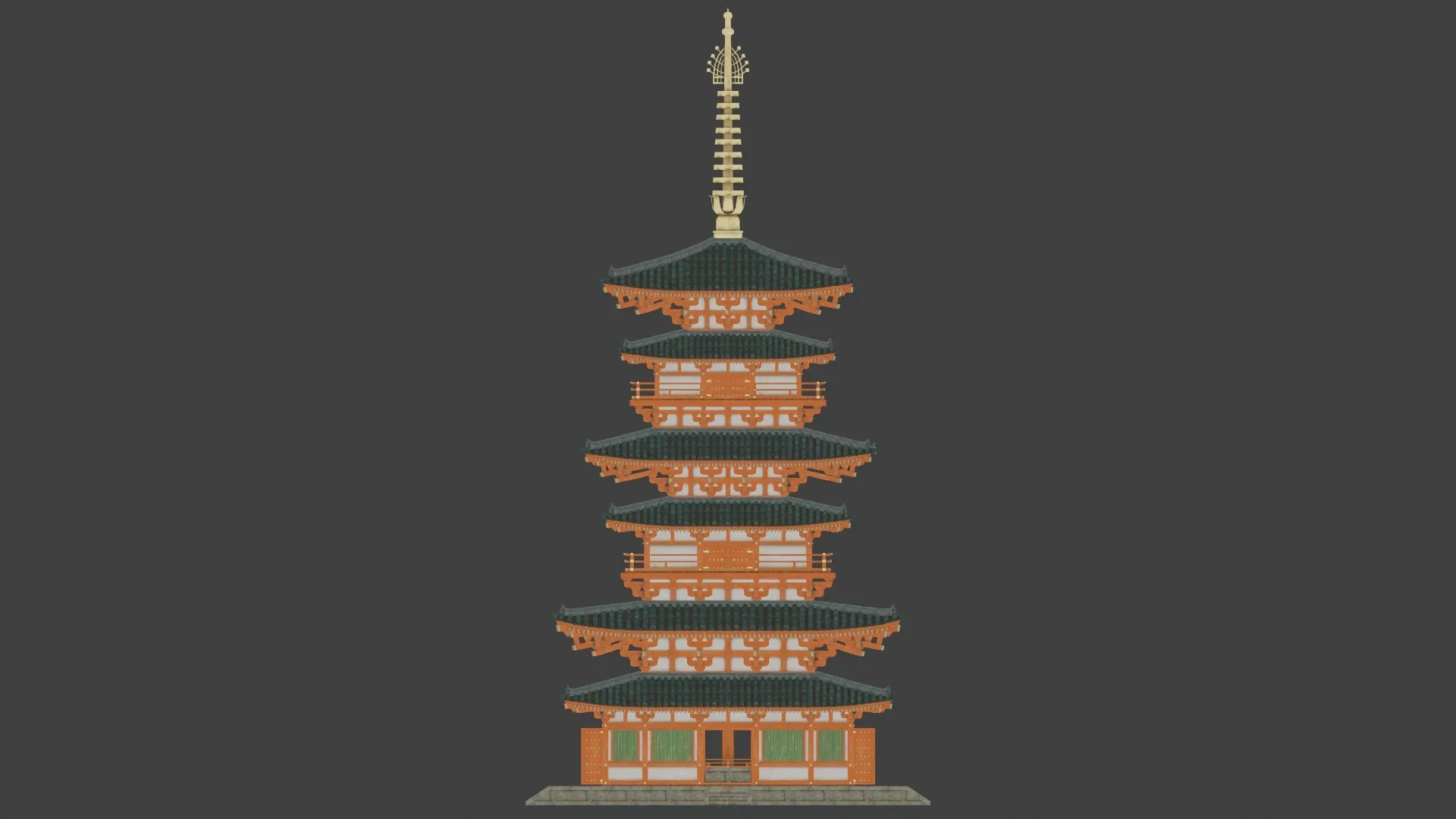 Japanese Modular Pagoda