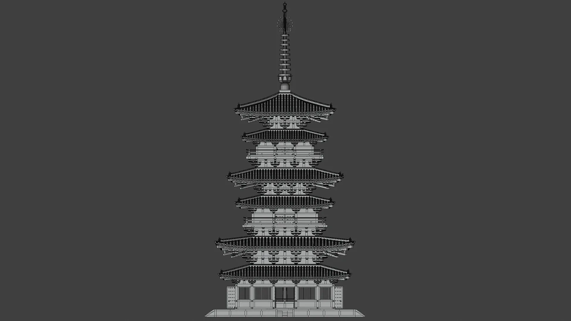 Japanese Modular Pagoda