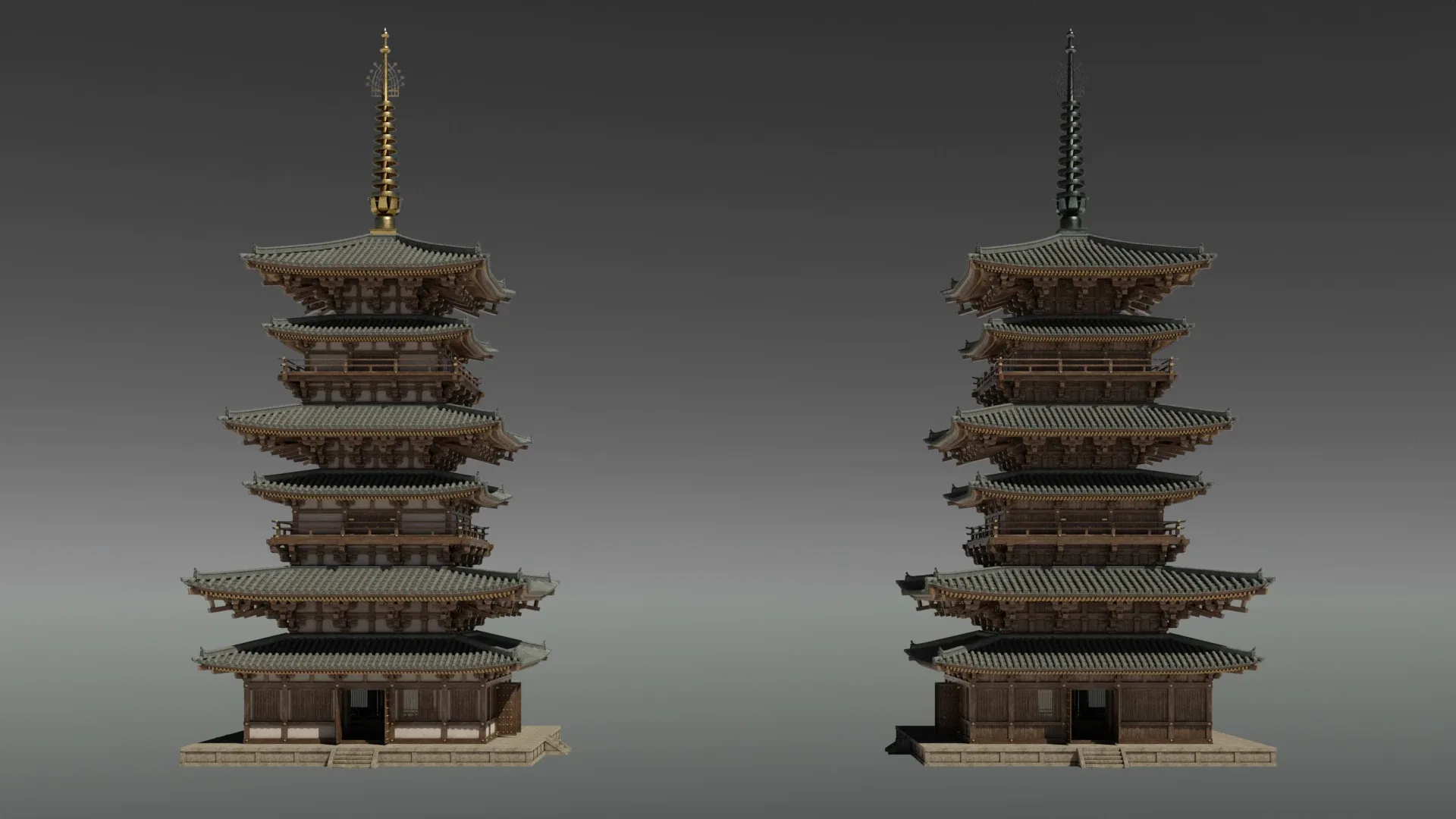 Japanese Modular Pagoda 2