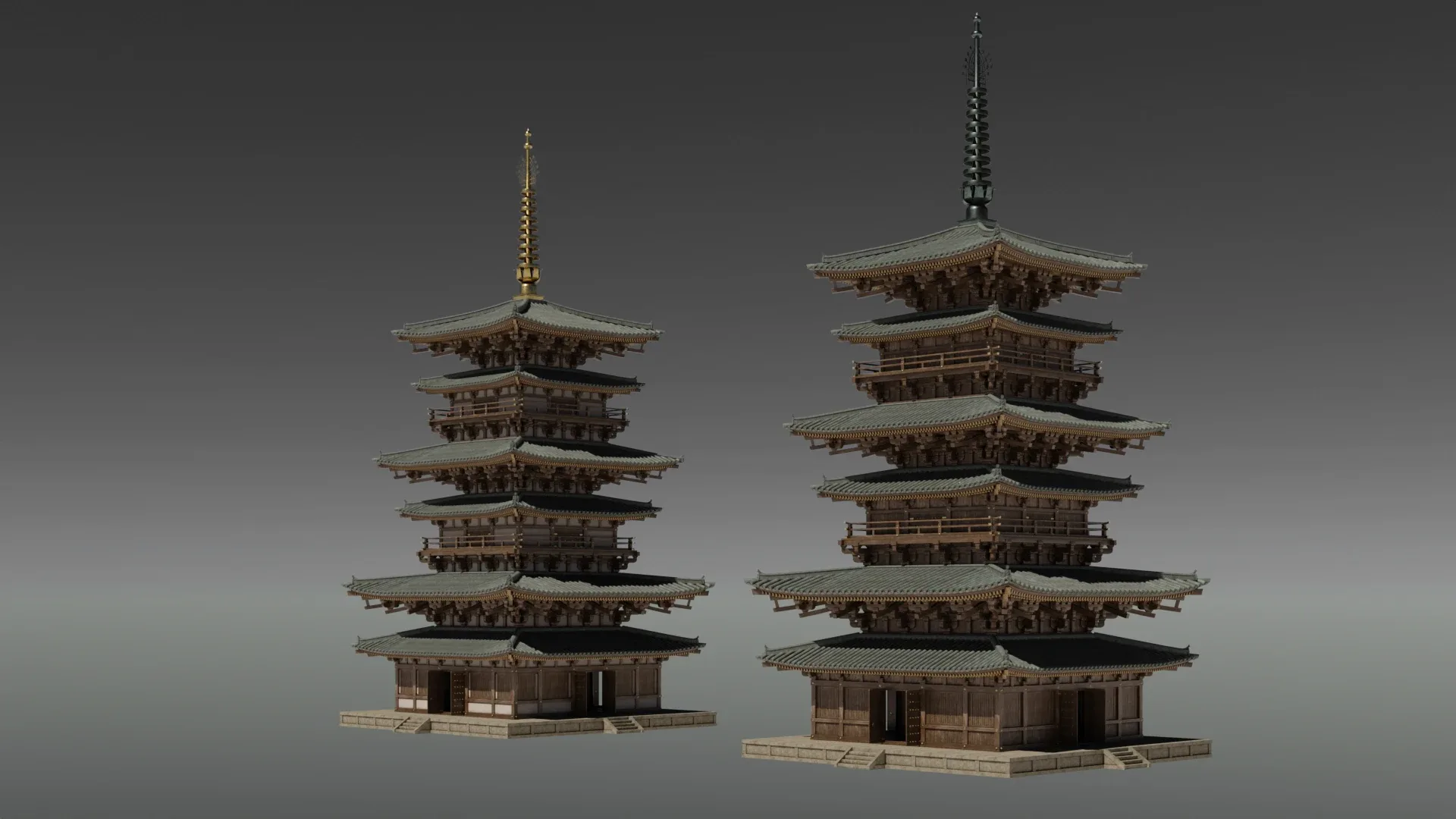 Japanese Modular Pagoda 2