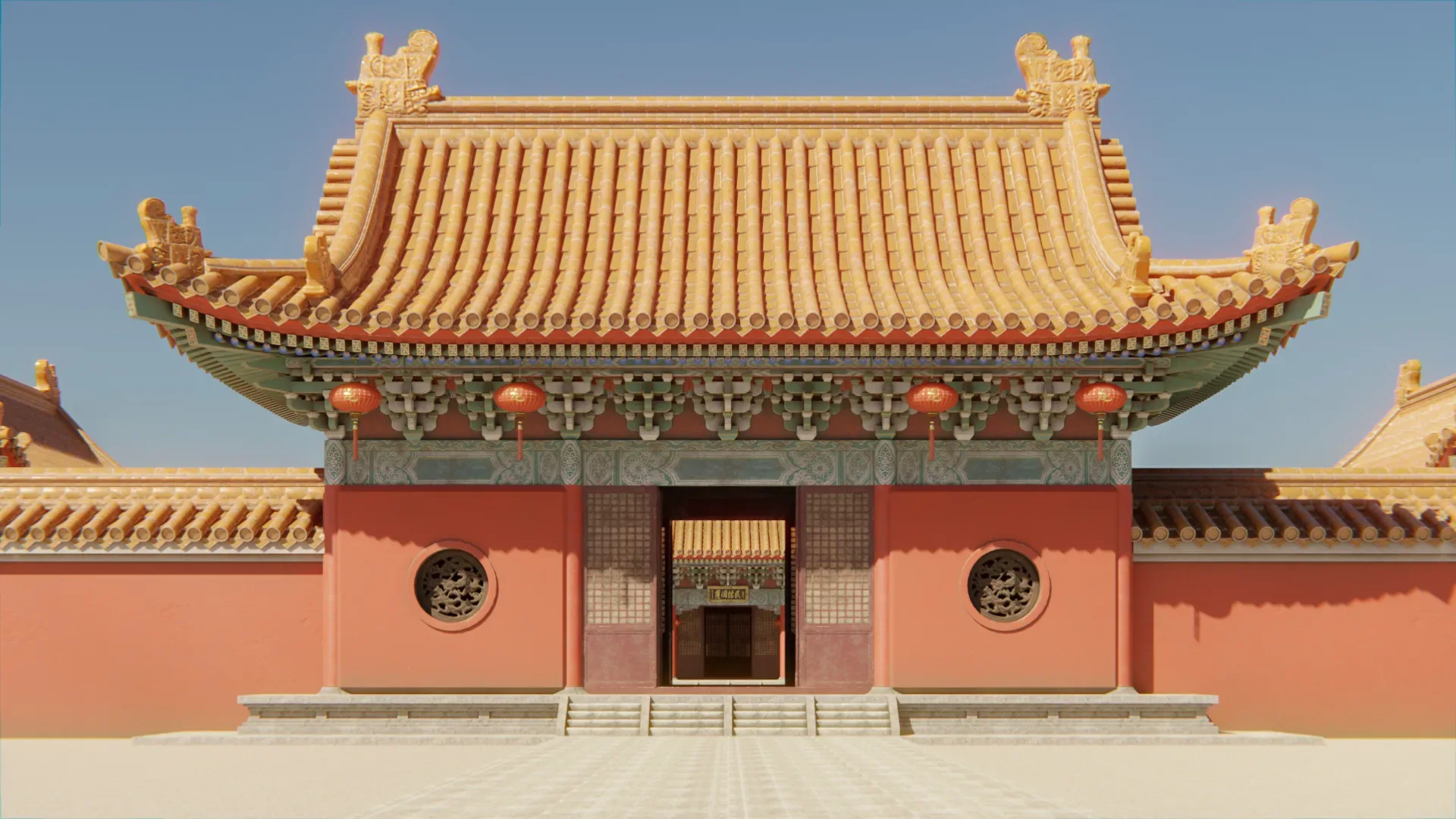 Asian Modular Temple