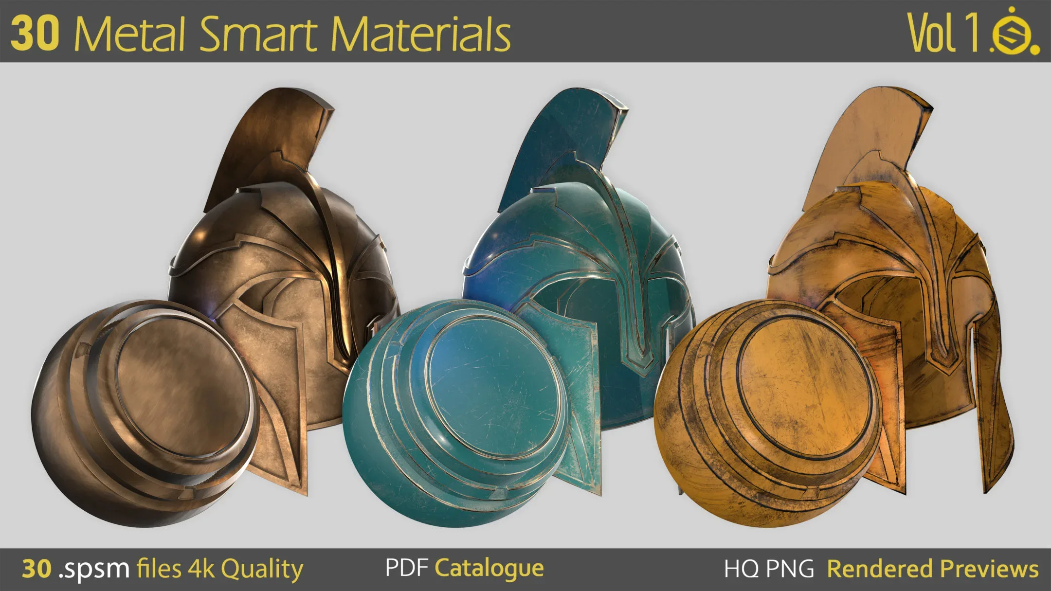 30 Metal Smart Materials-spsm-Substance Painter