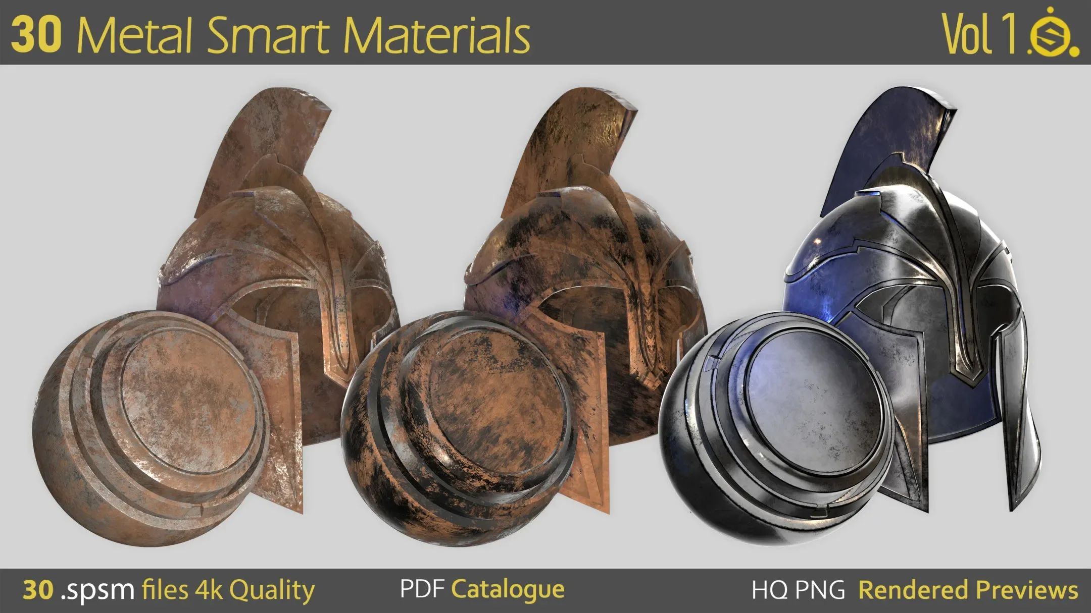 30 Metal Smart Materials-spsm-Substance Painter