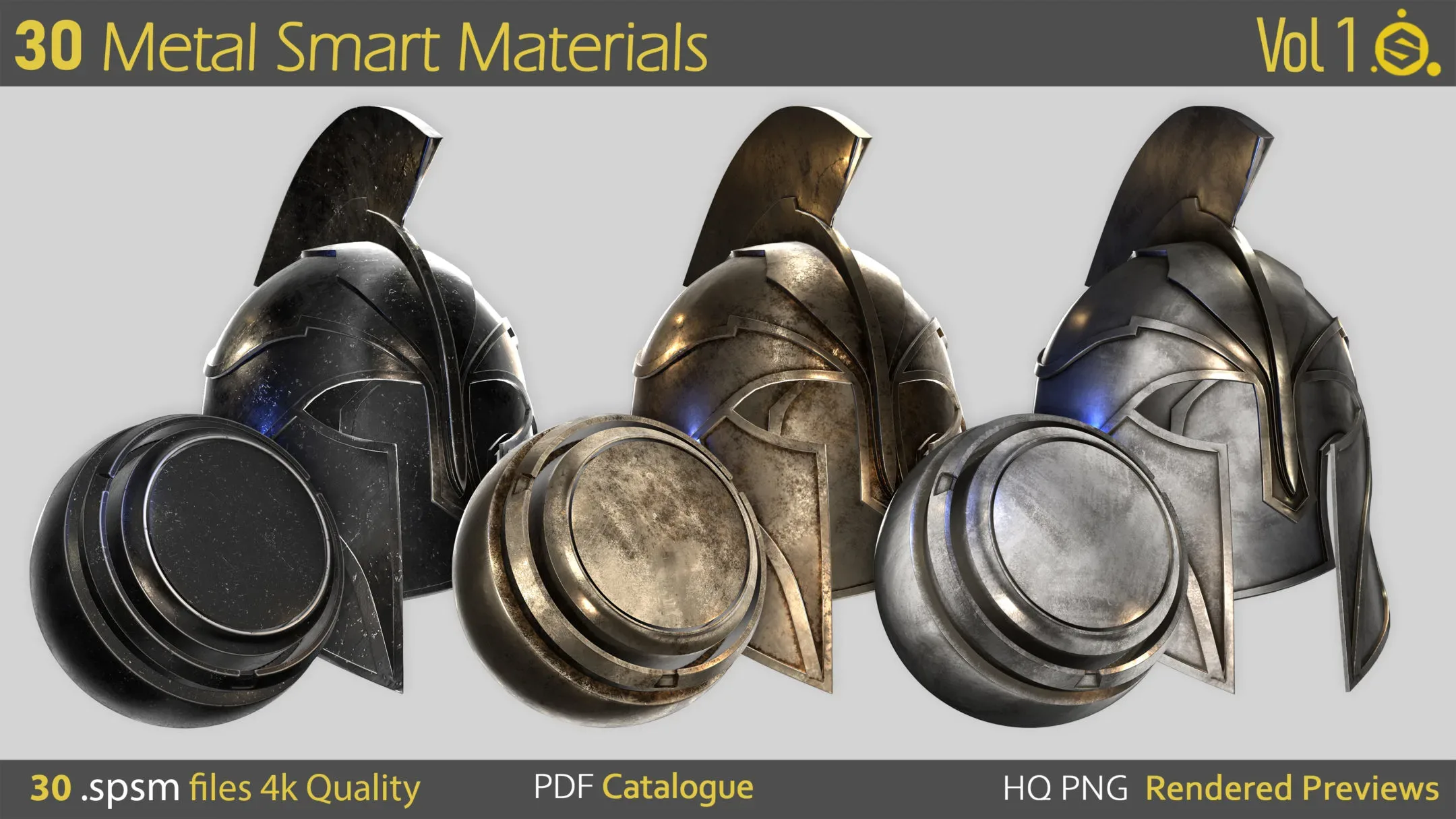 30 Metal Smart Materials-spsm-Substance Painter