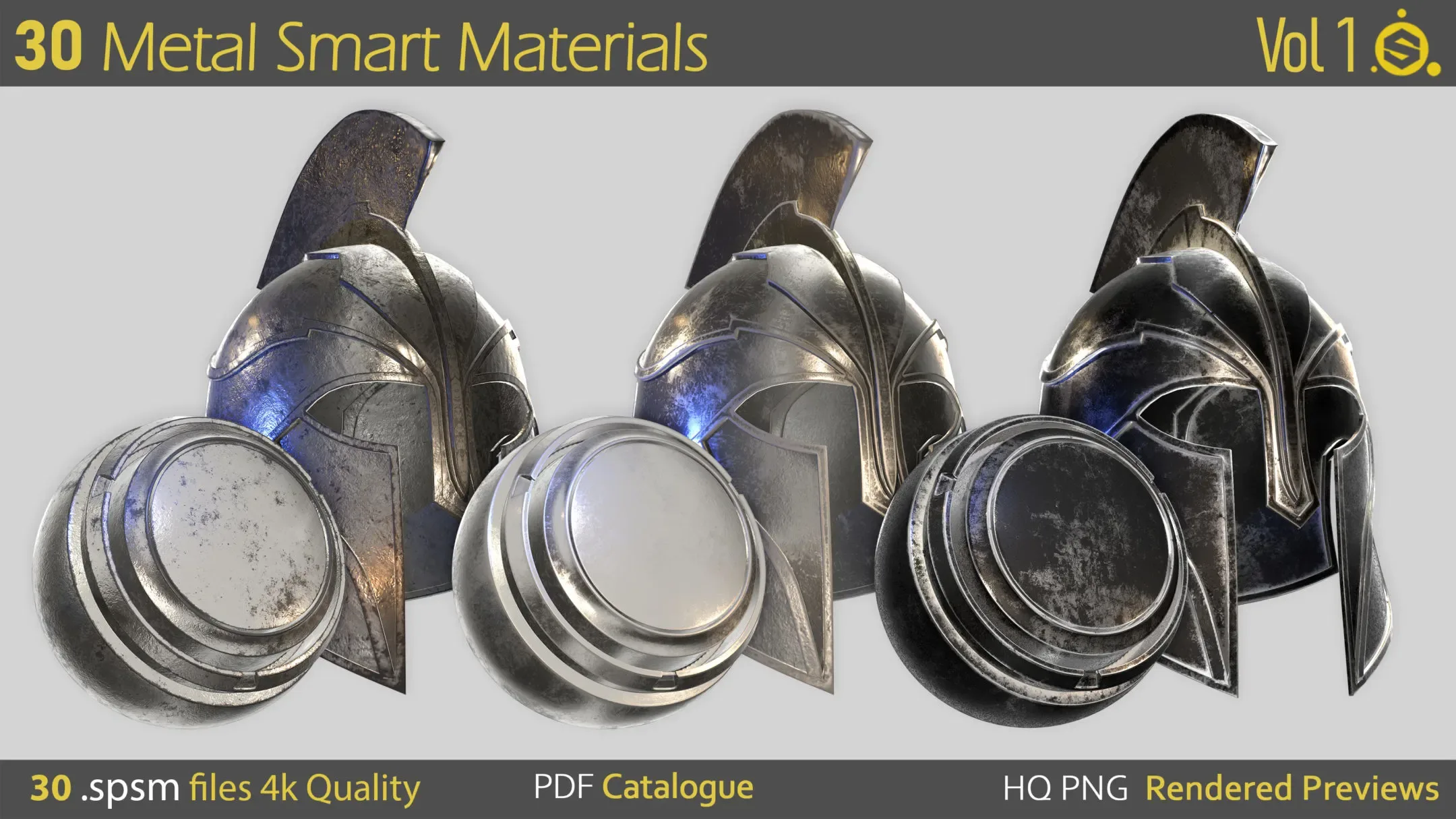 30 Metal Smart Materials-spsm-Substance Painter