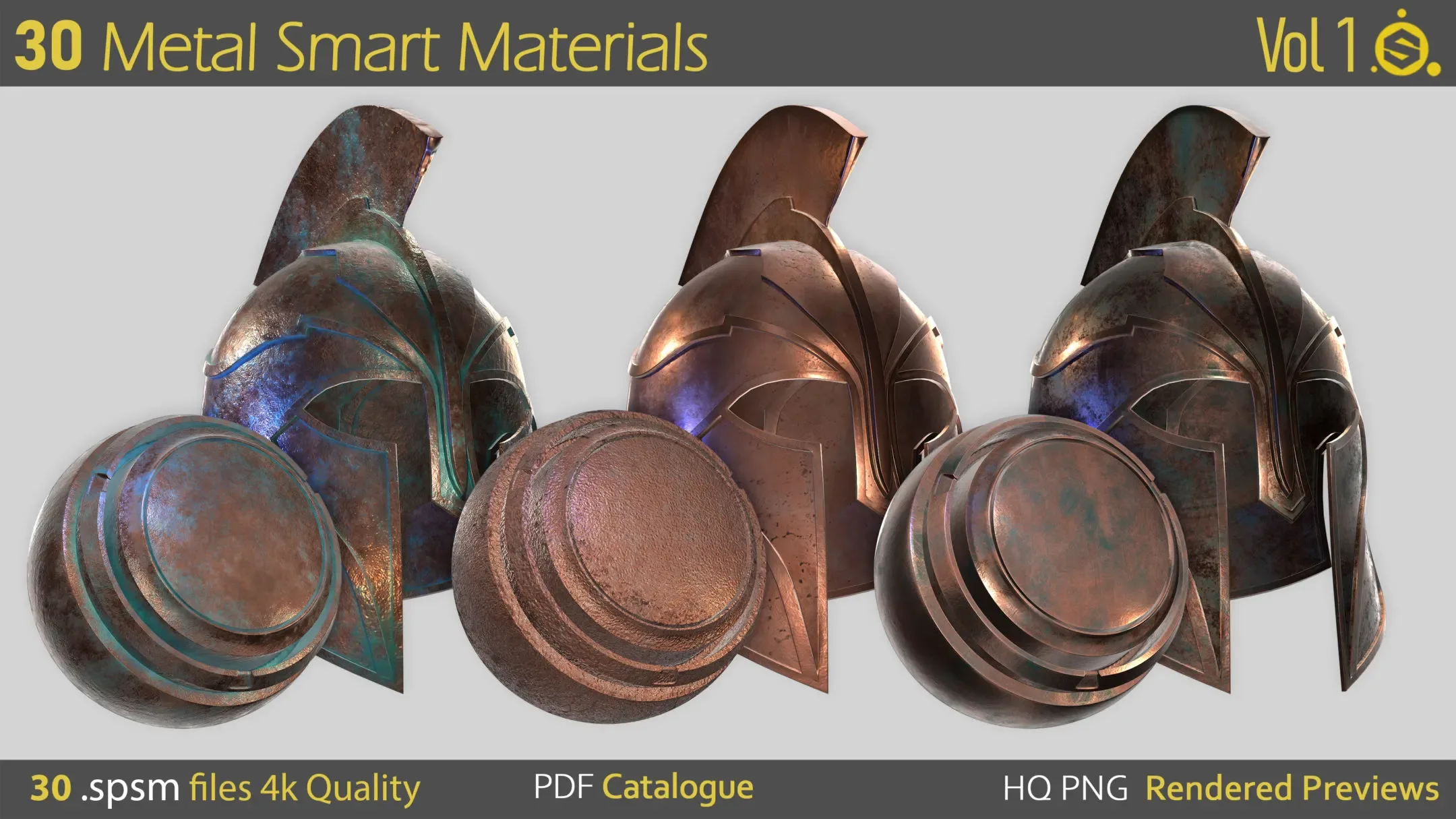 30 Metal Smart Materials-spsm-Substance Painter