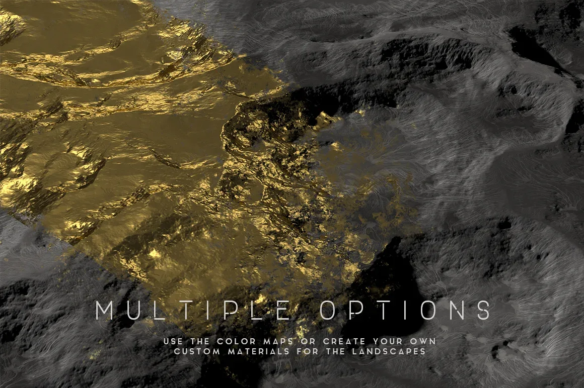 Lunar Landscape Maps